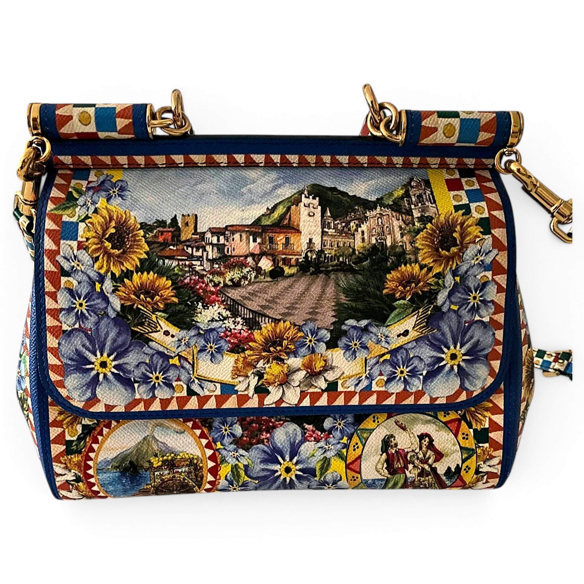 Sicily leather crossbody bag