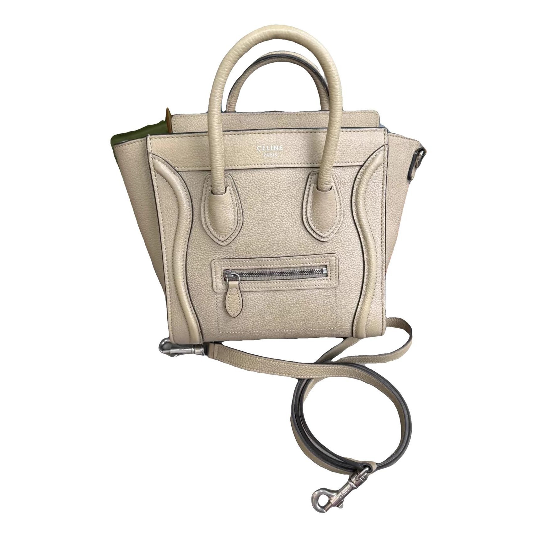 Luggage leather handbag