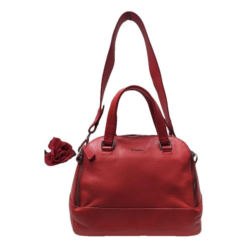 Leather satchel