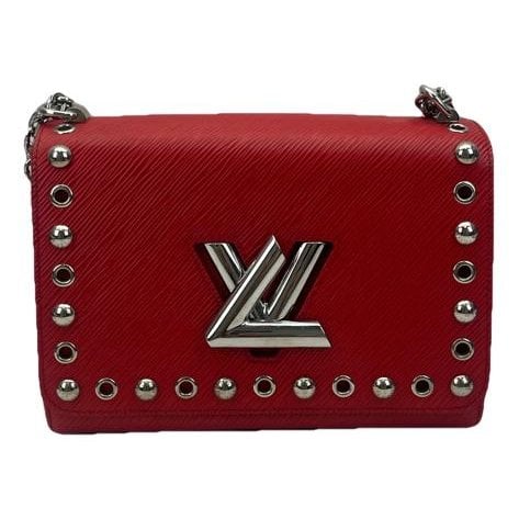 Twist leather crossbody bag