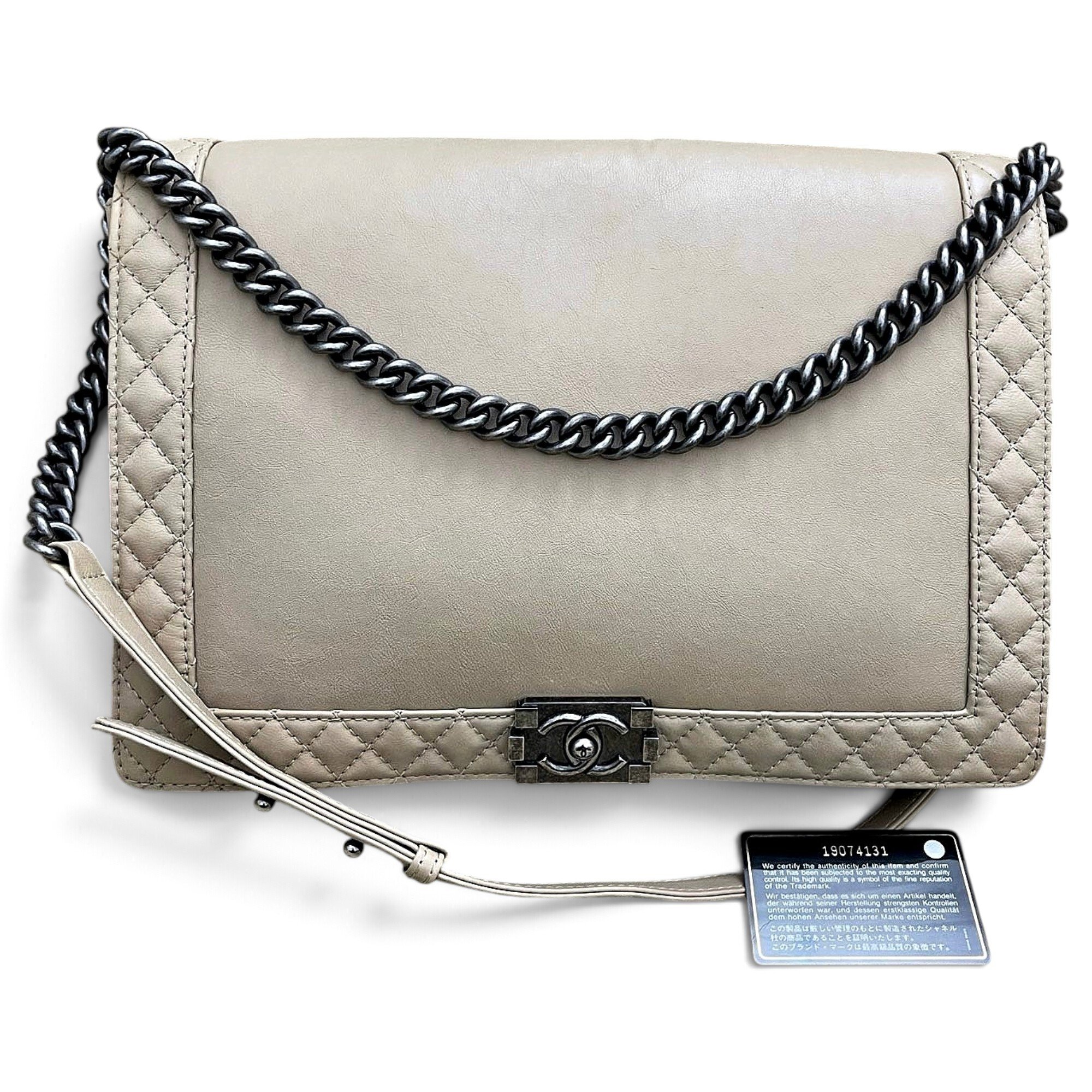Boy leather handbag