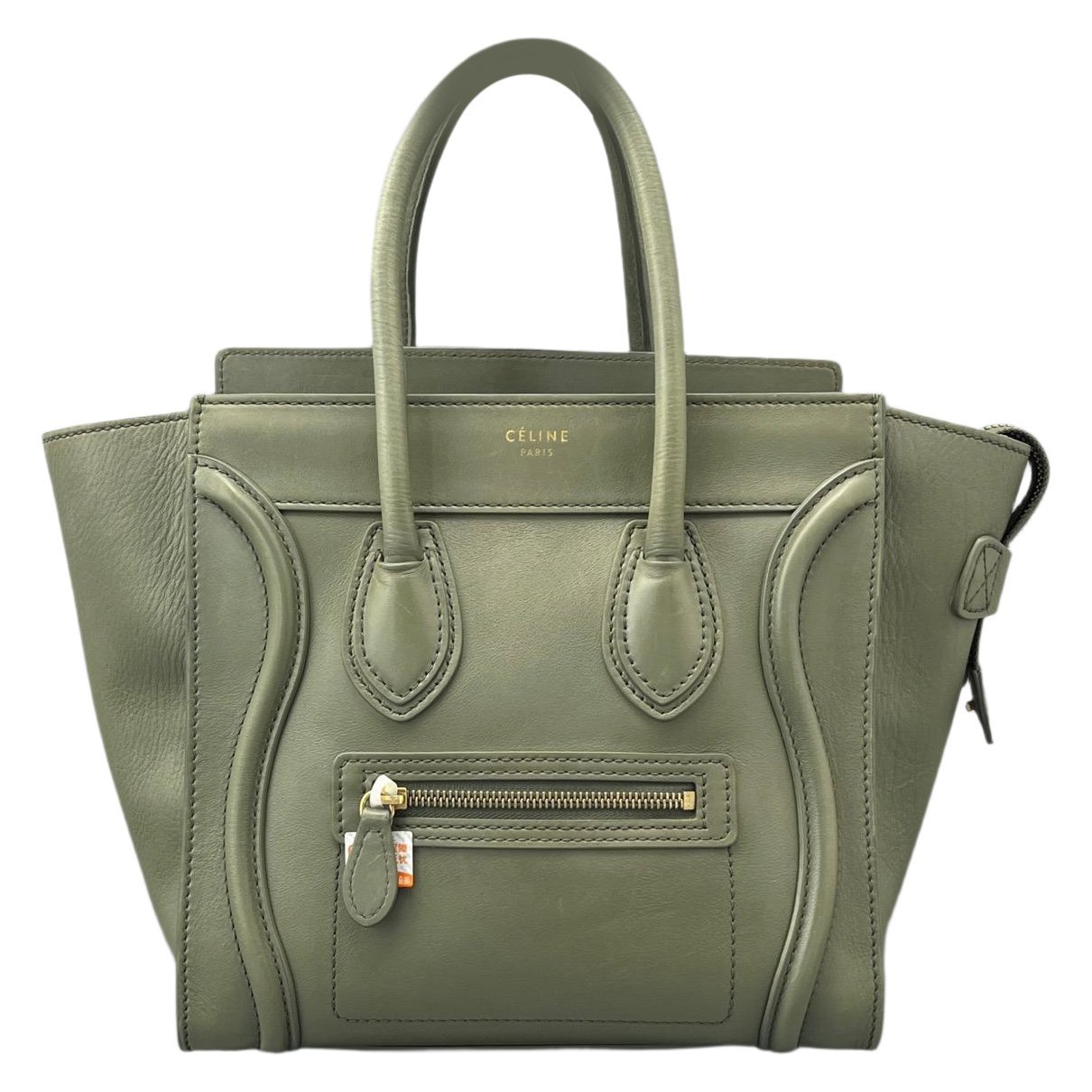 Luggage leather handbag