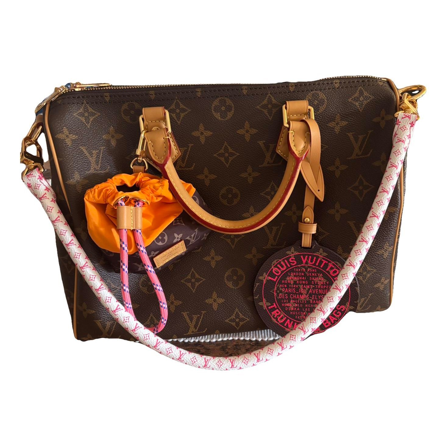Speedy time trunk leather handbag
