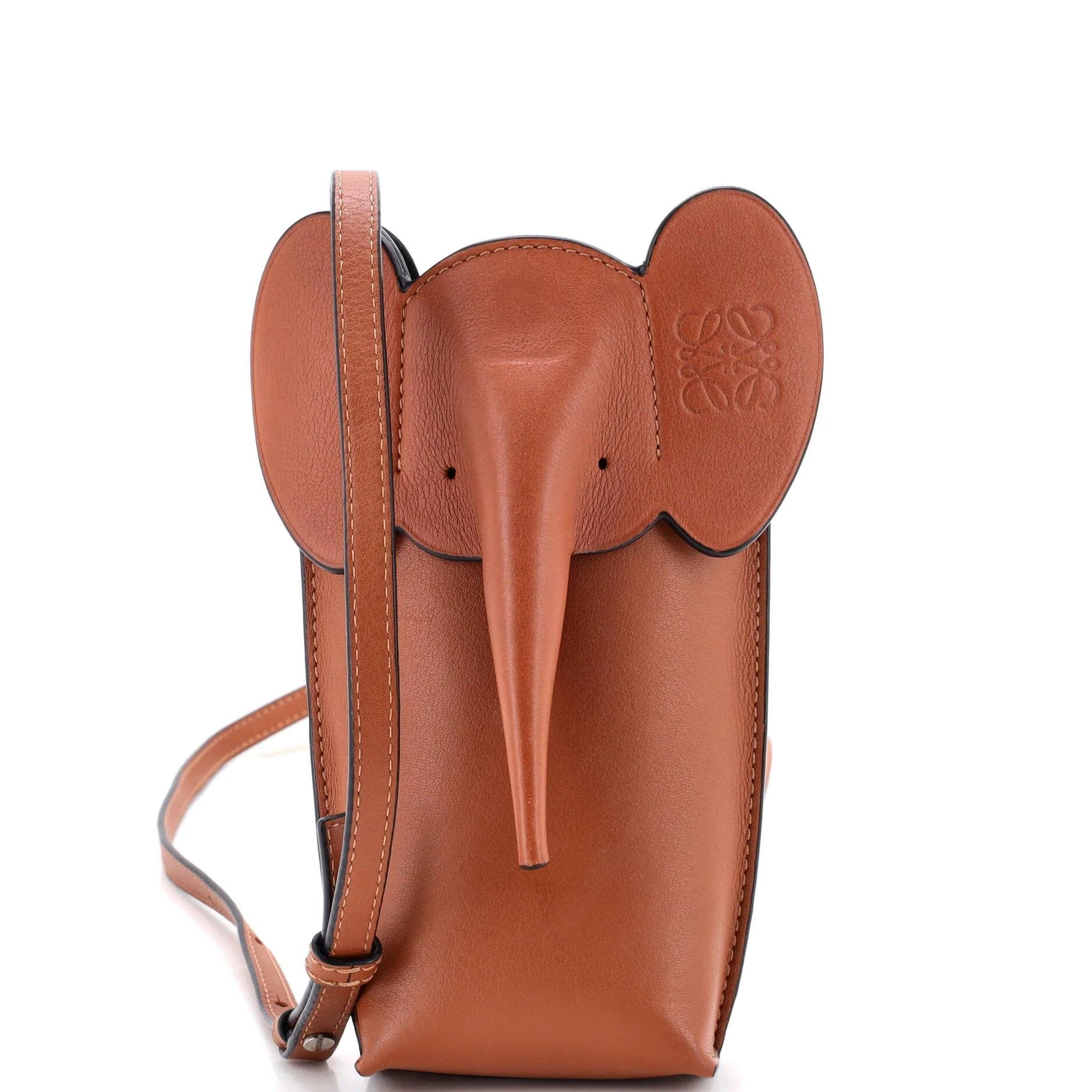 Leather crossbody bag