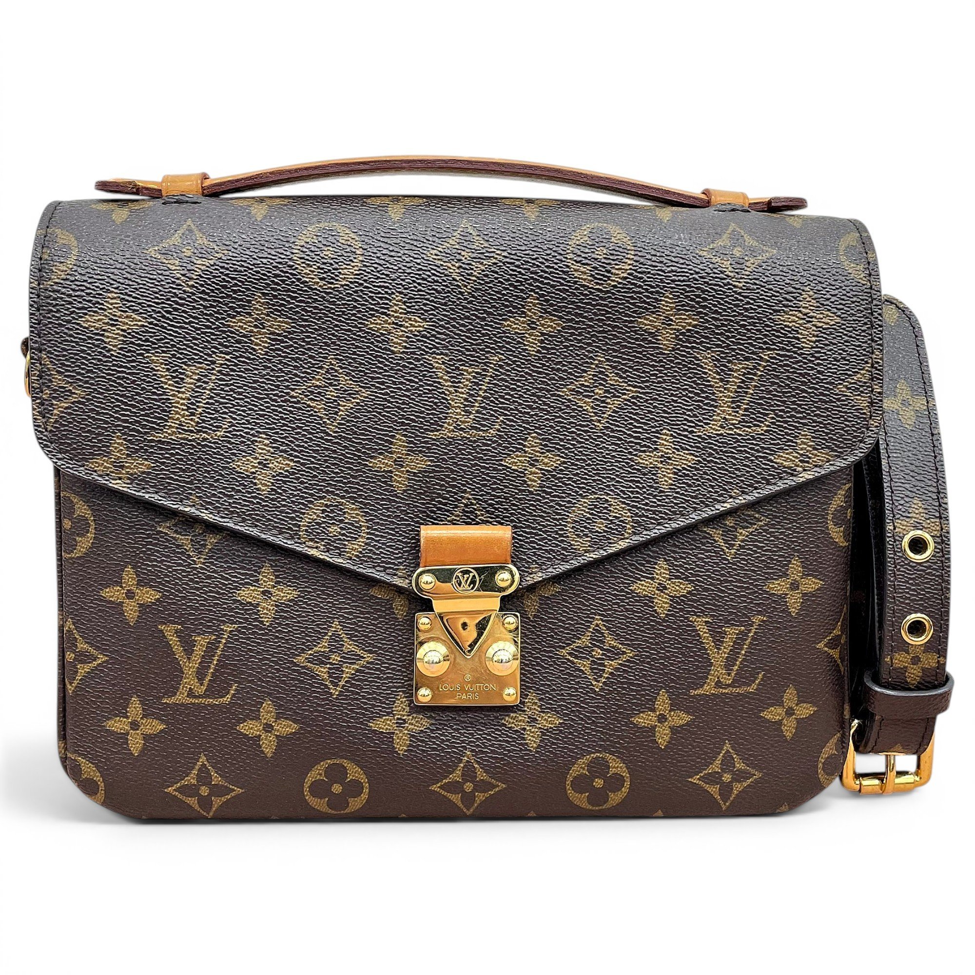 Metis leather handbag