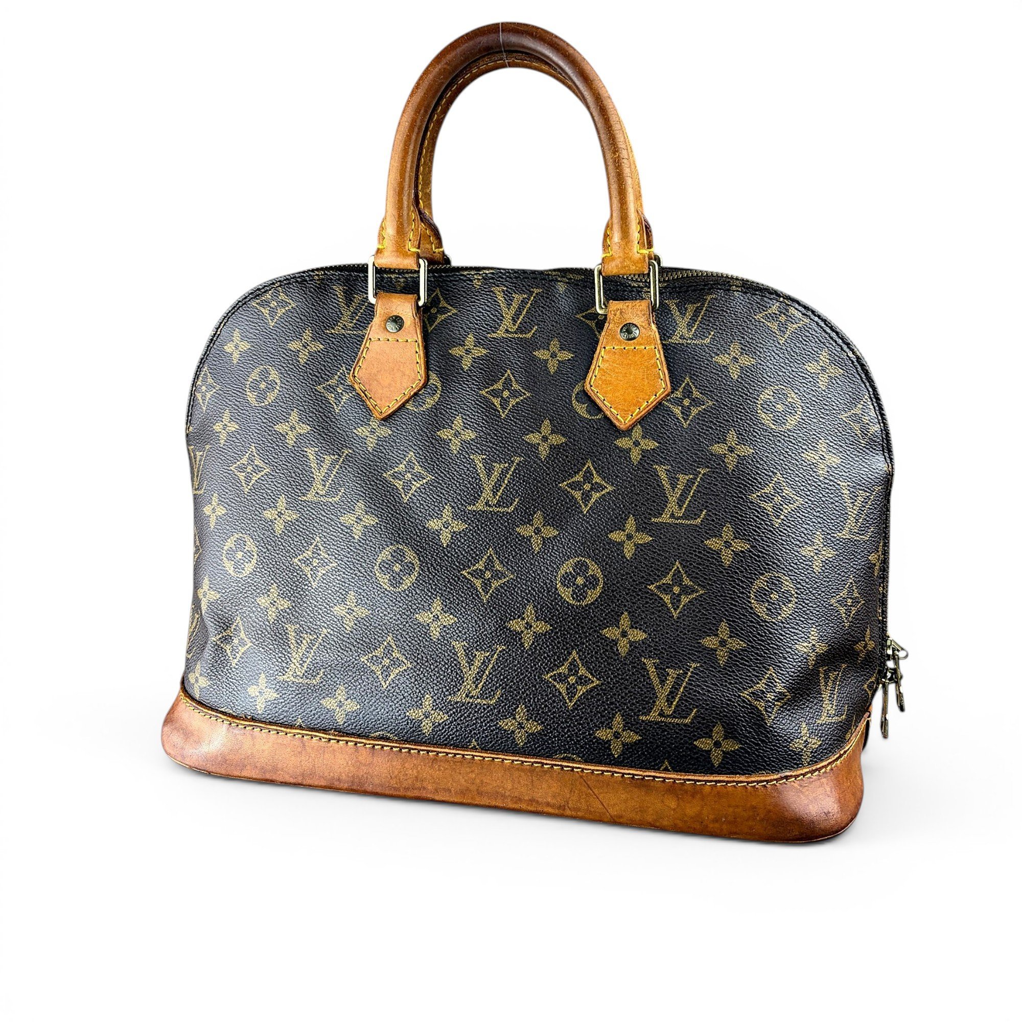 Alma leather handbag