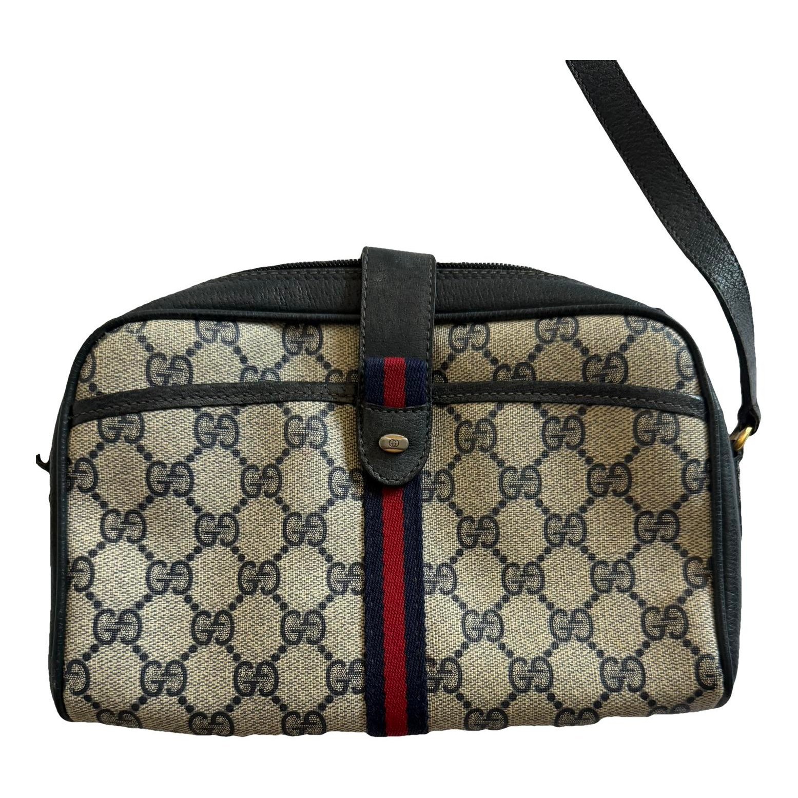 Ophidia leather crossbody bag
