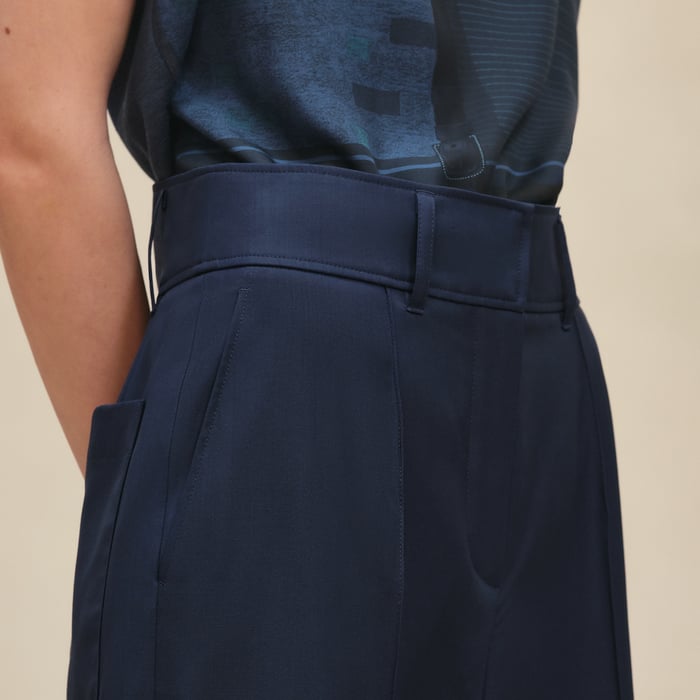 Bleu Encre Pants