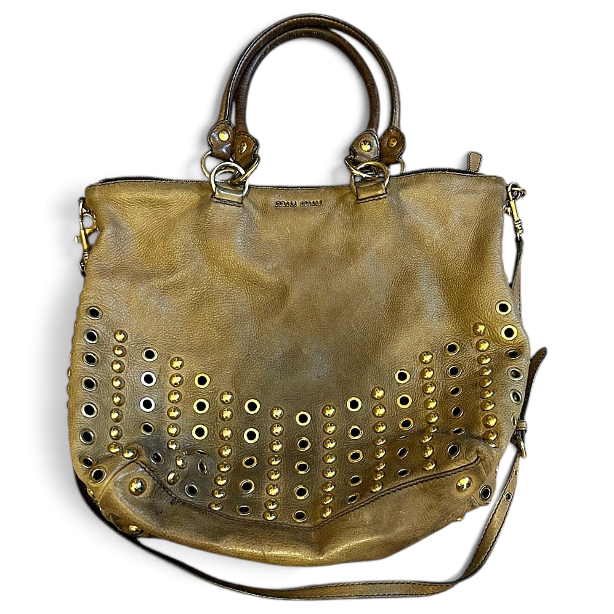 Vitello leather handbag