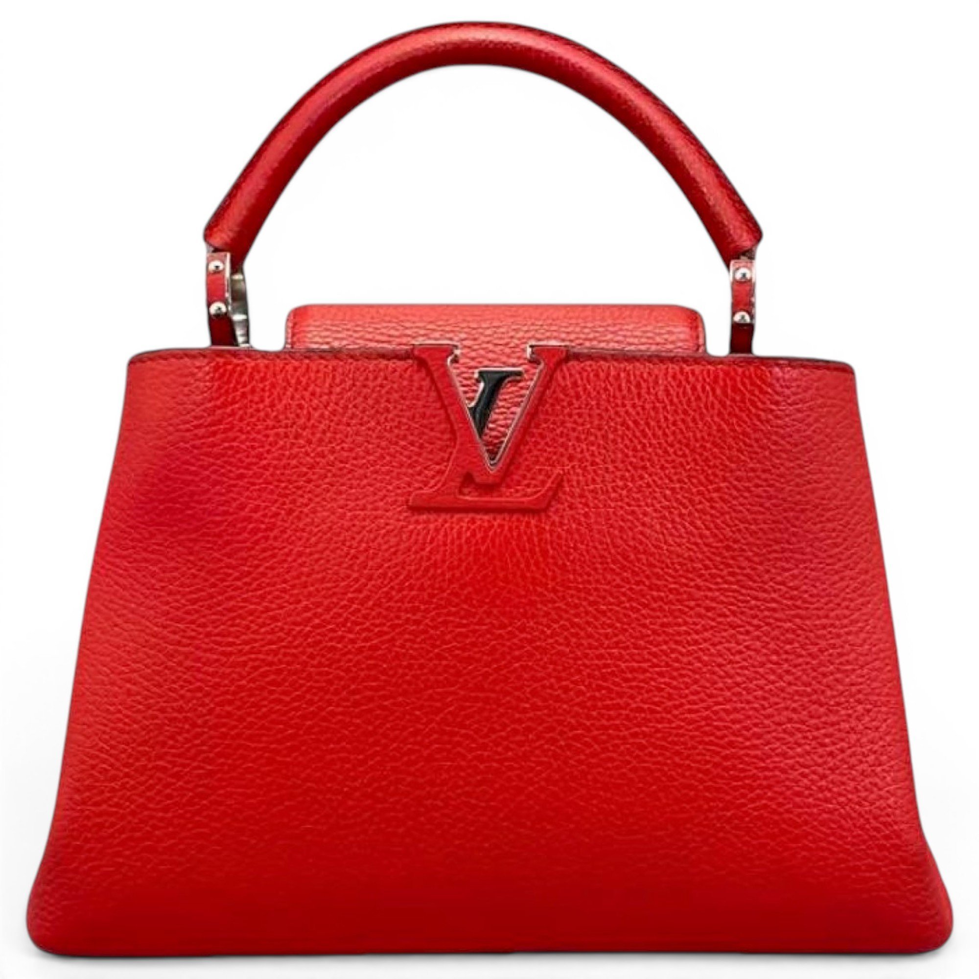 Capucines leather handbag