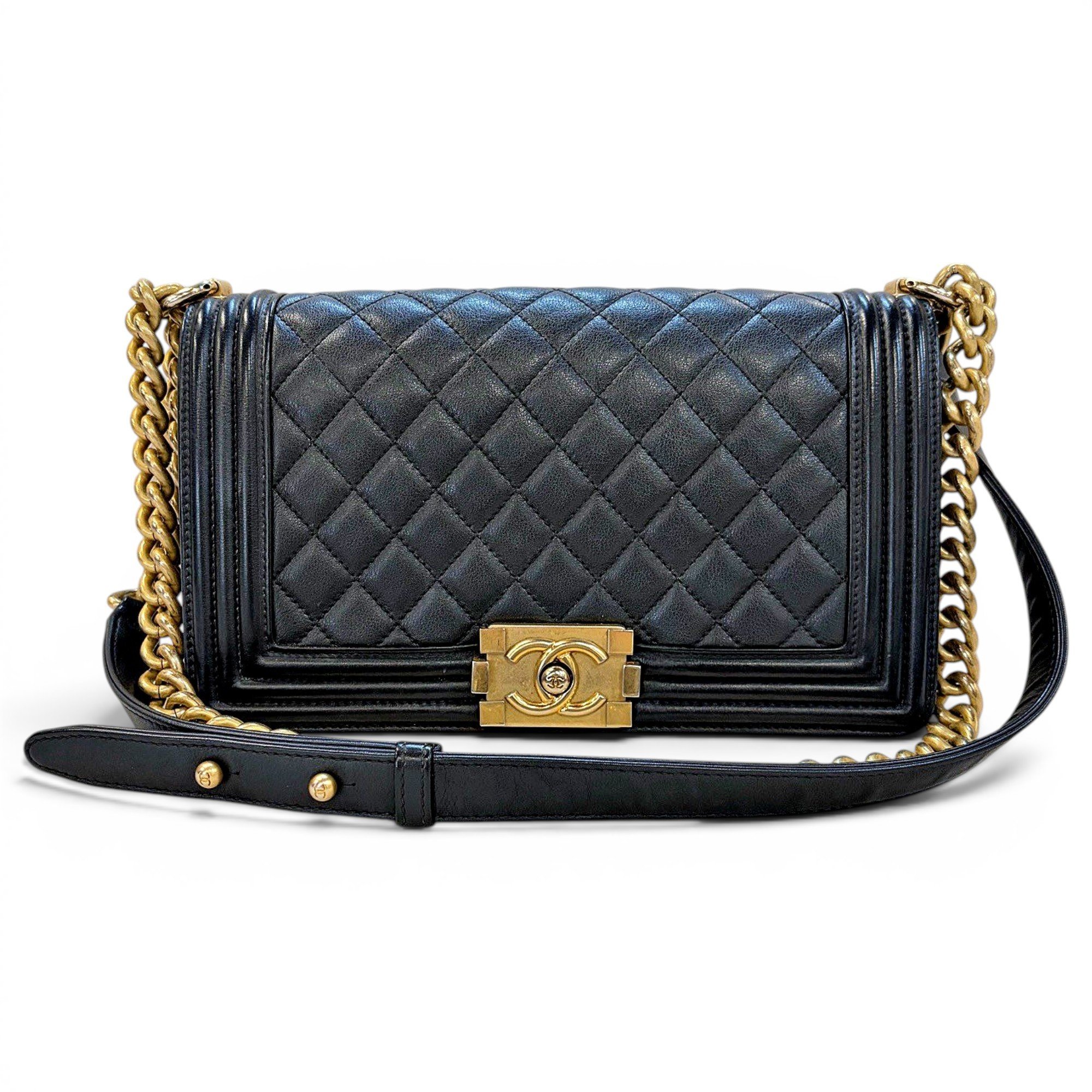 Boy leather handbag