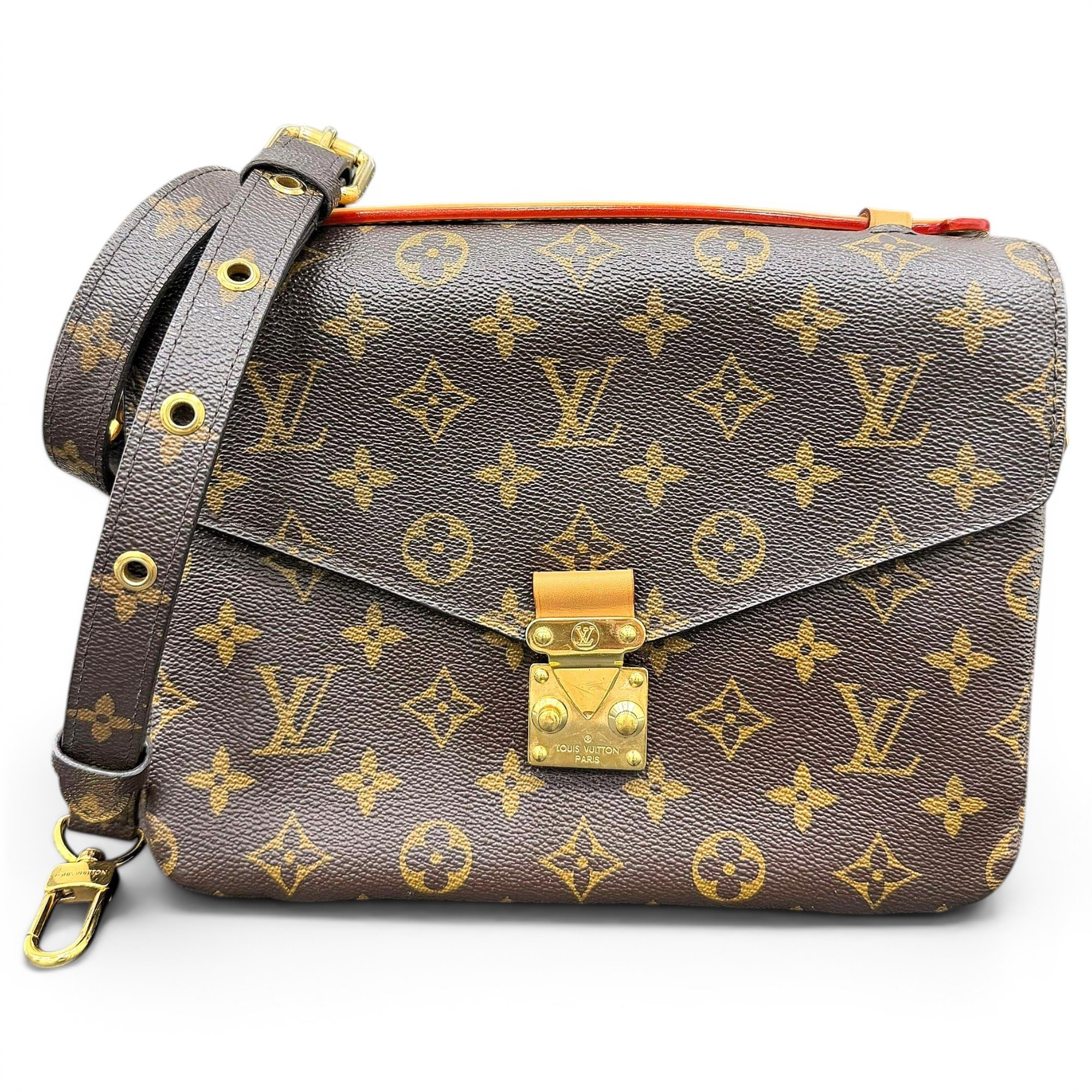 Metis leather handbag
