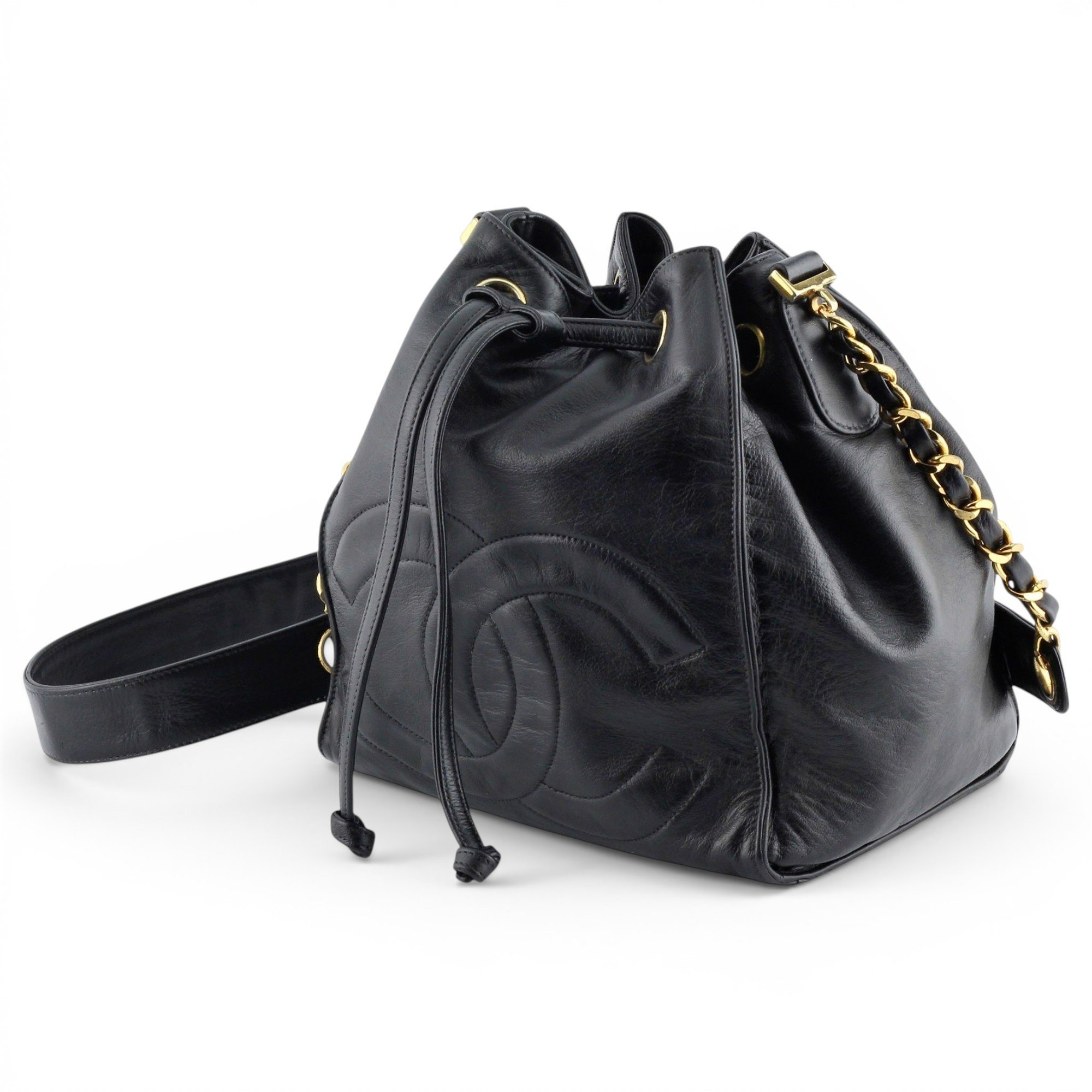 Chanel Gabrielle Bucket leather handbag