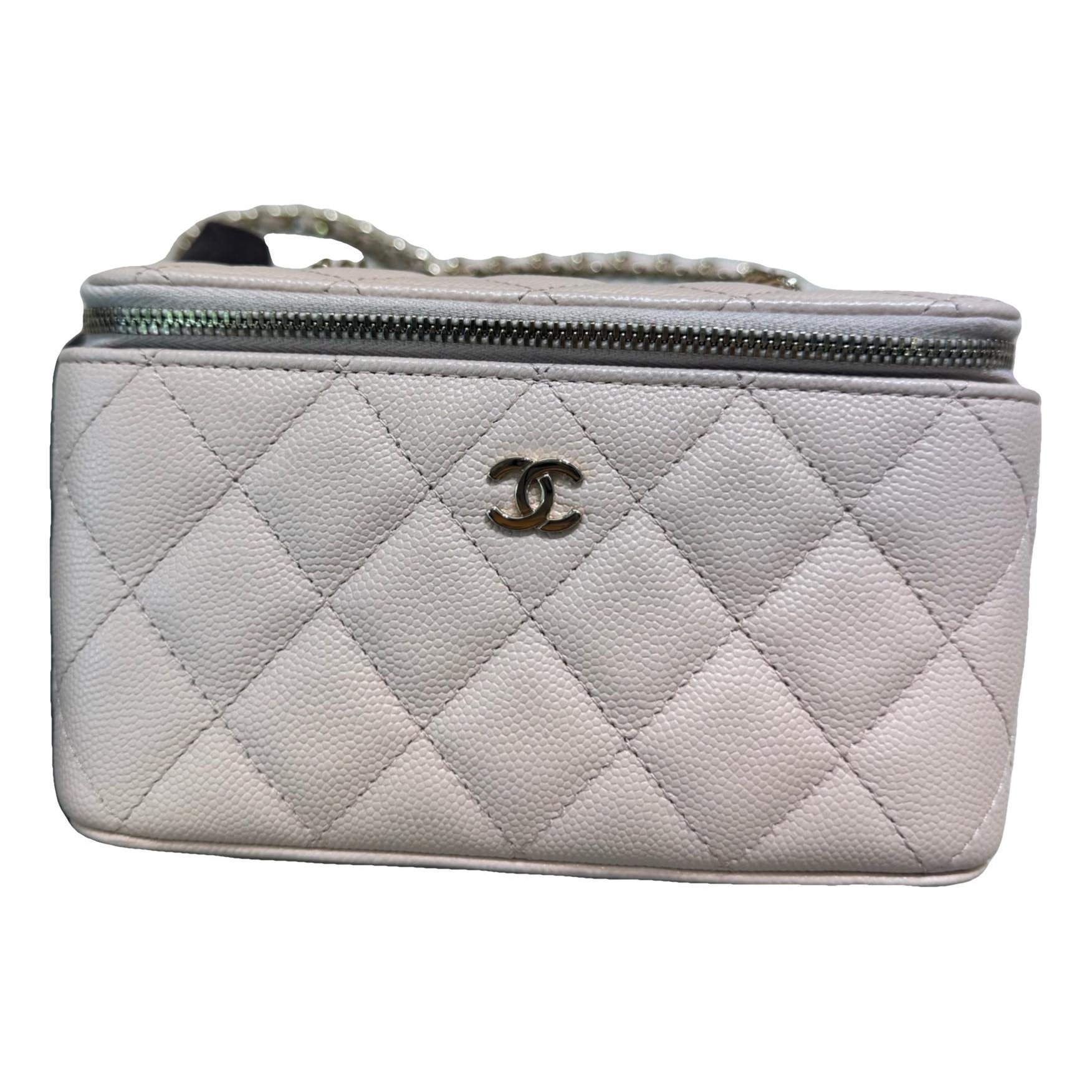 Trendy CC Vanity leather handbag