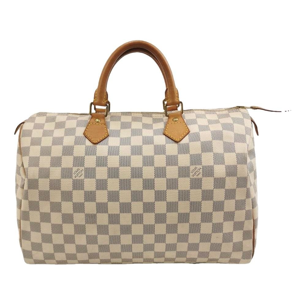 Speedy leather handbag