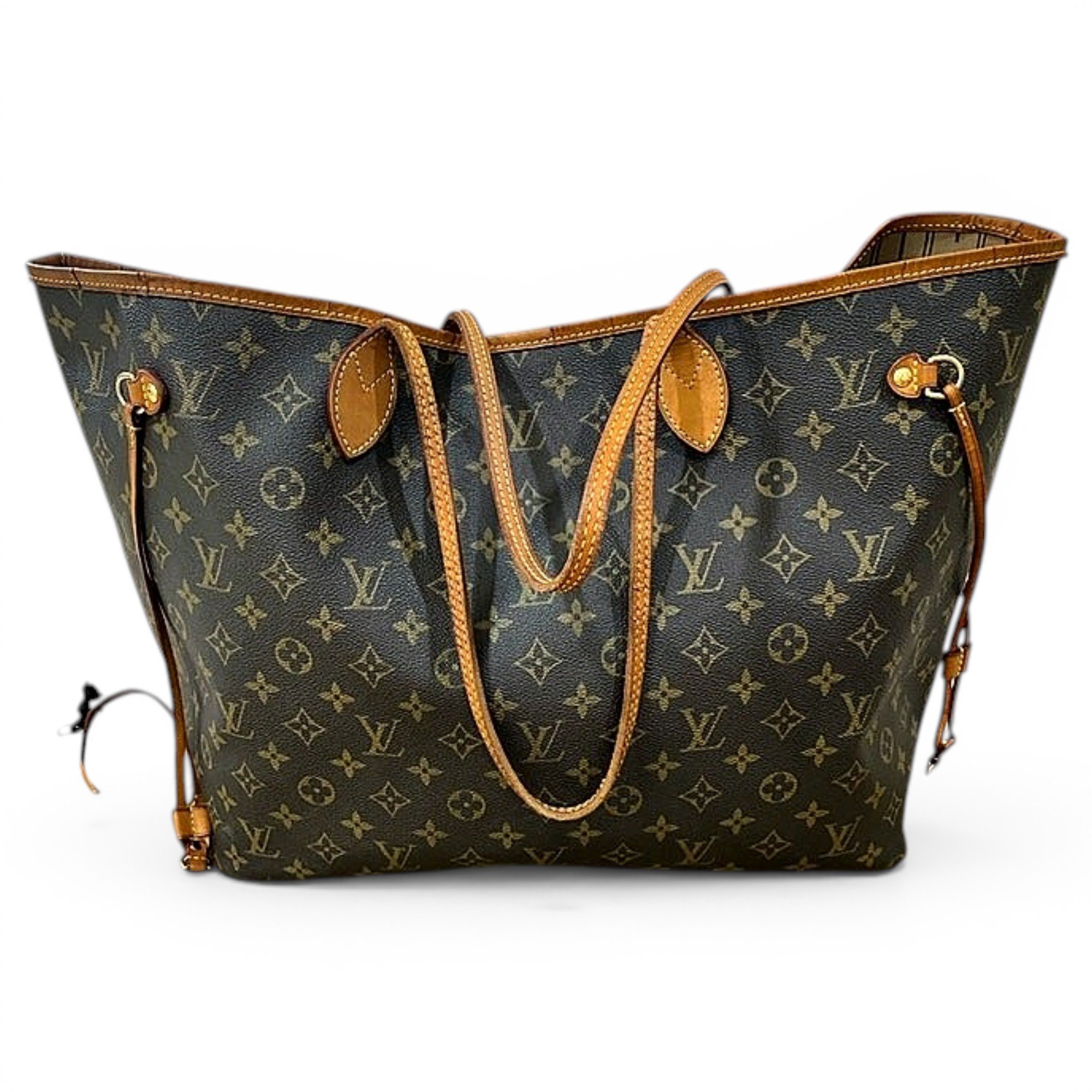 Neverfull leather handbag
