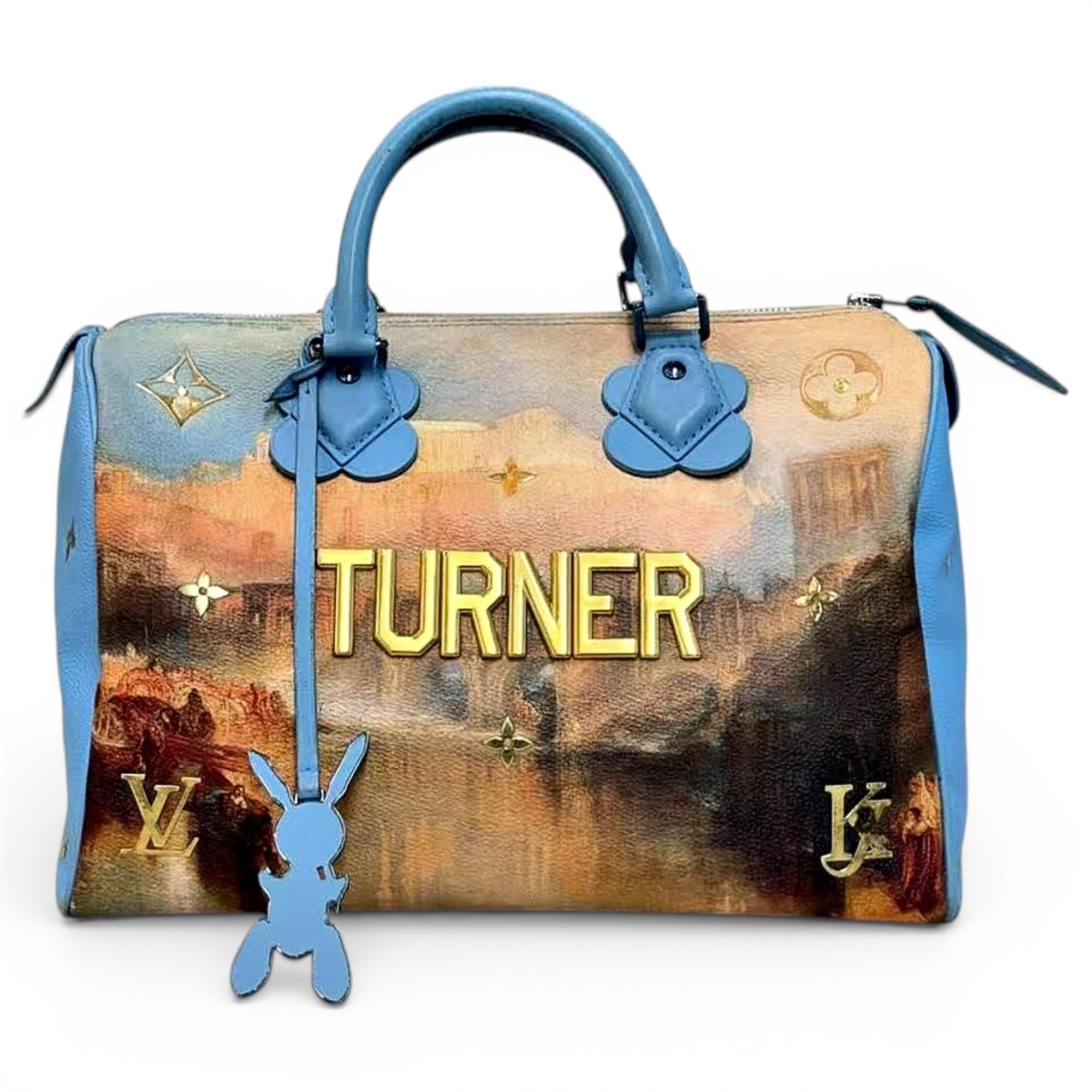 Speedy leather handbag