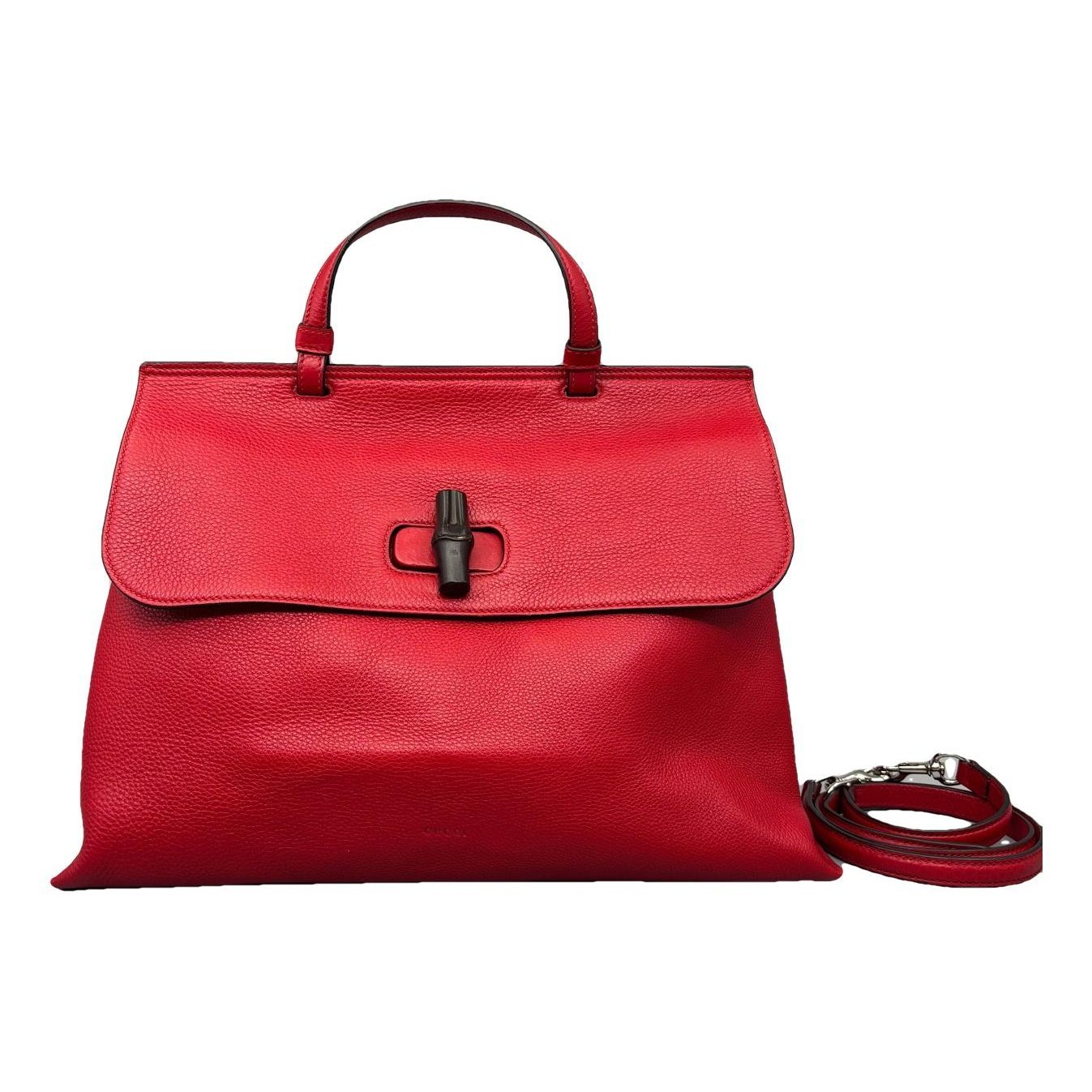 Bamboo Daily Top Handle leather handbag