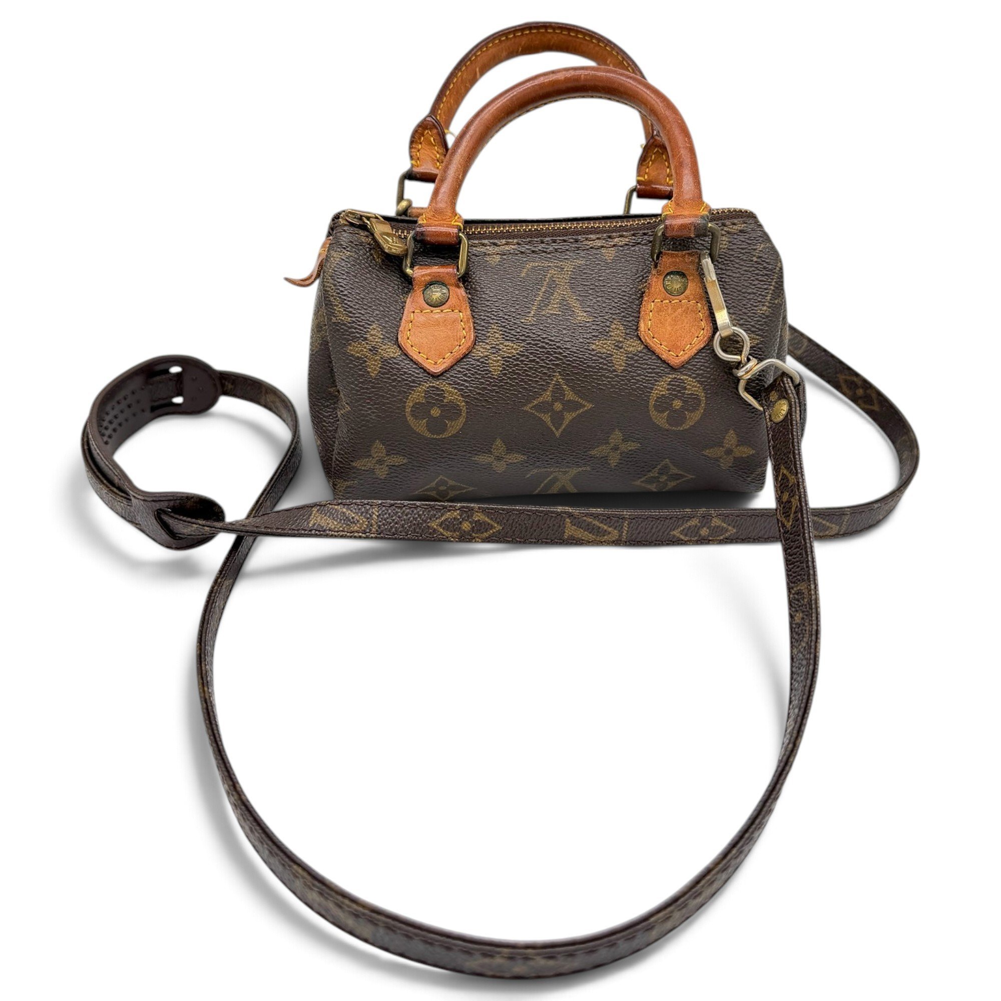 Nano Speedy / Mini HL leather mini bag