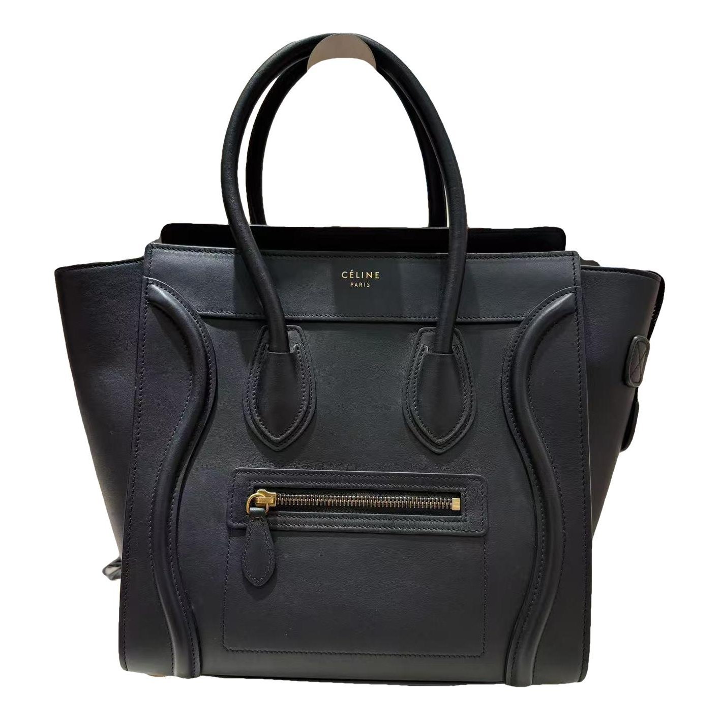 Luggage leather handbag