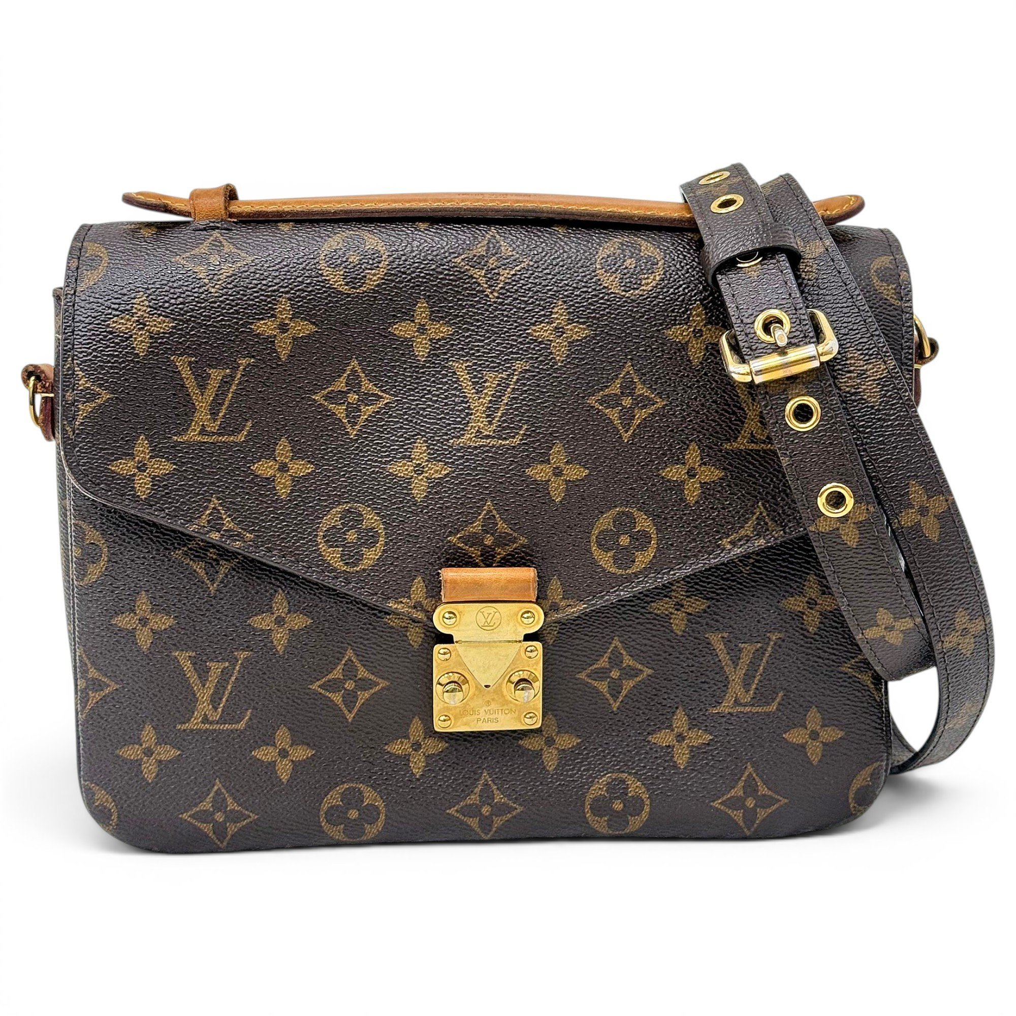 Metis leather handbag