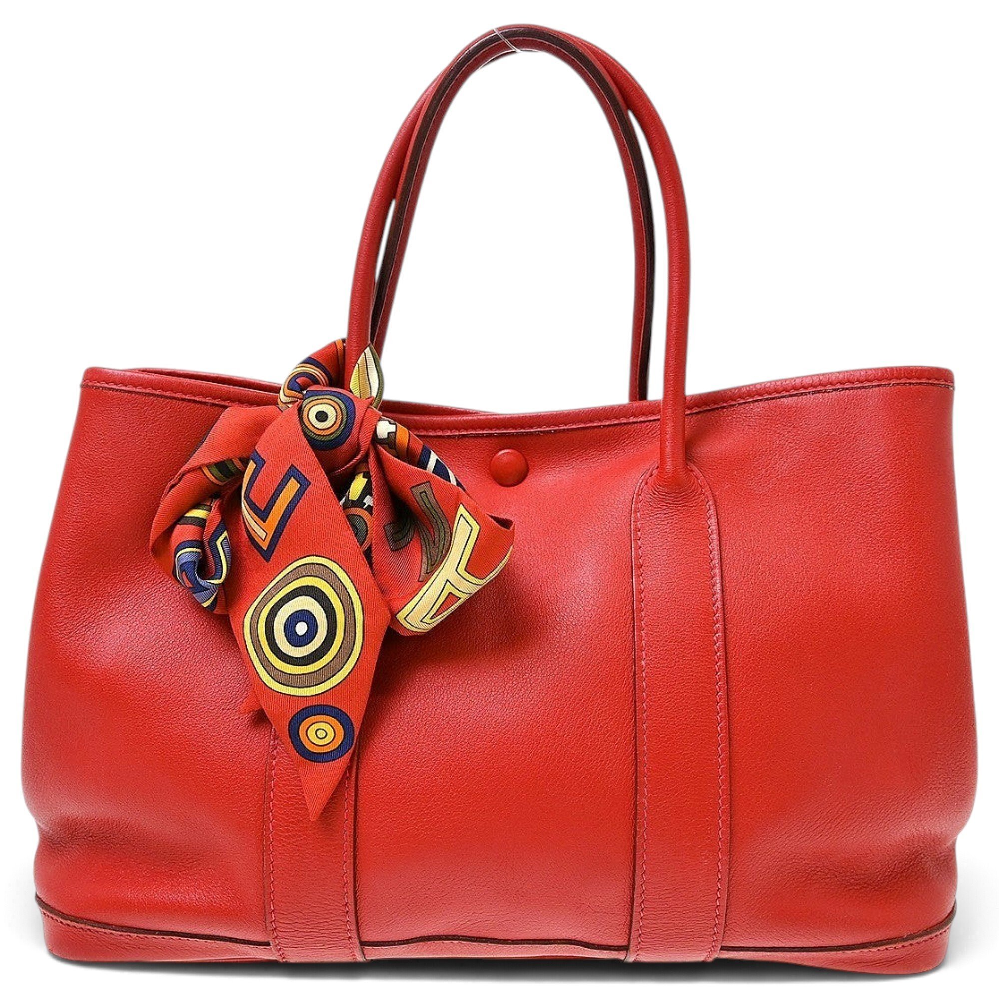 Garden Party leather tote
