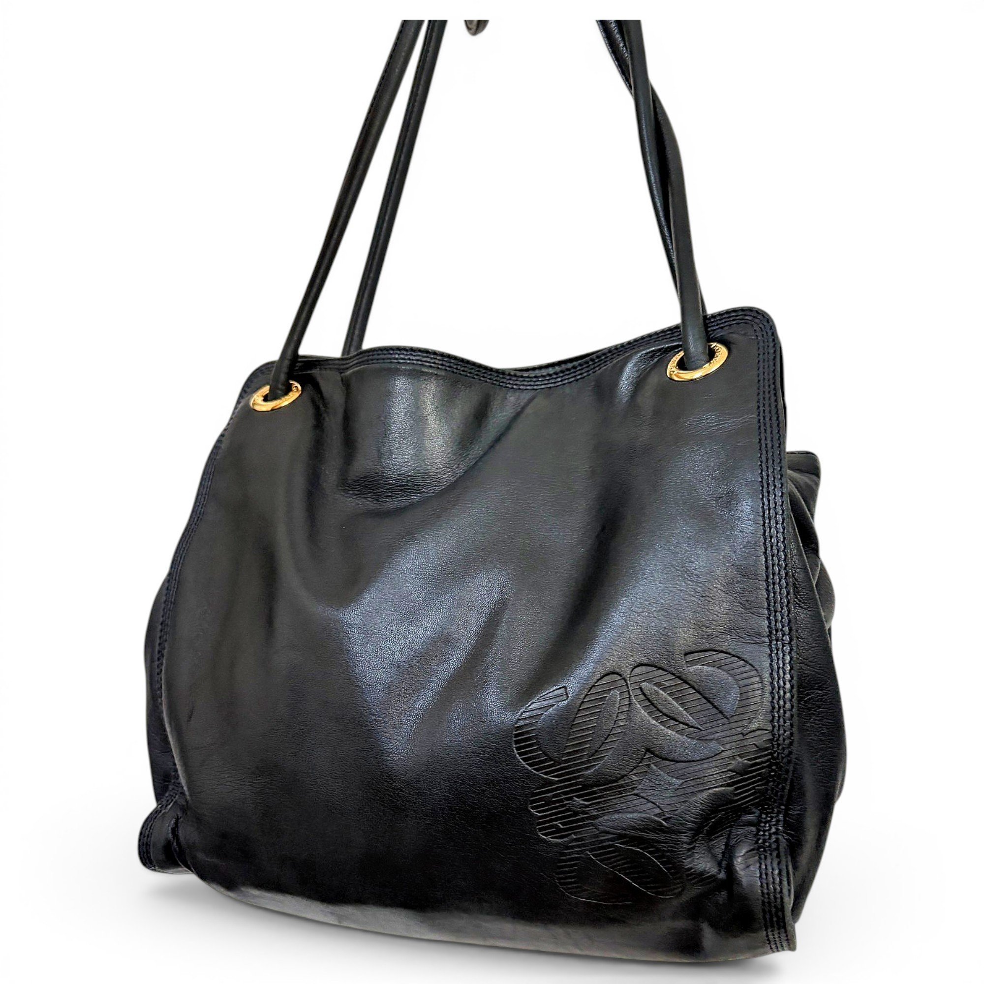 Leather handbag