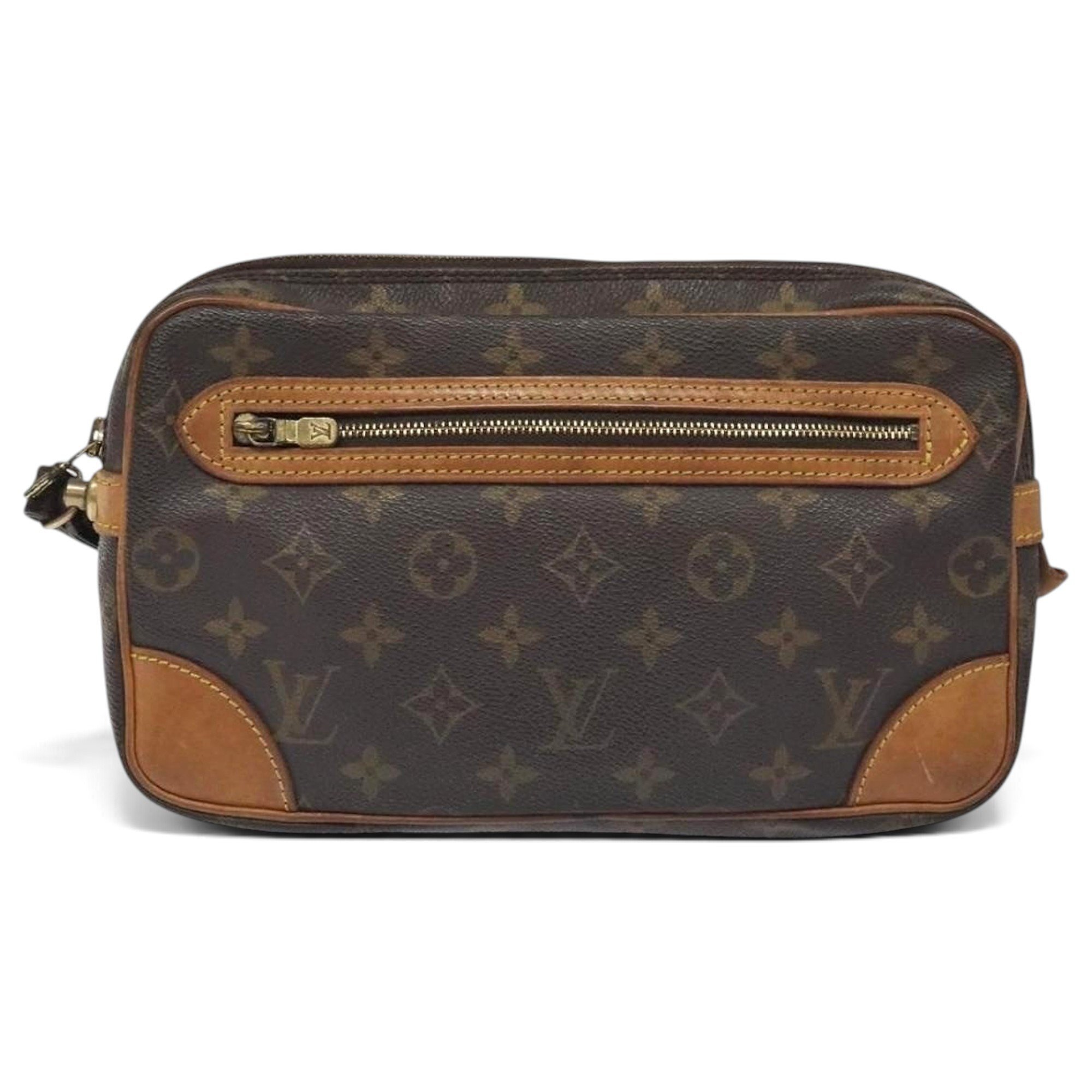 Marly Dragonne leather clutch bag