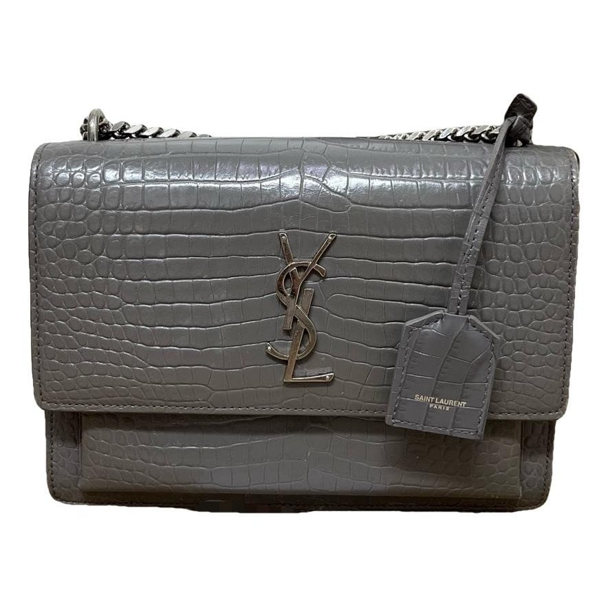 Sunset leather handbag