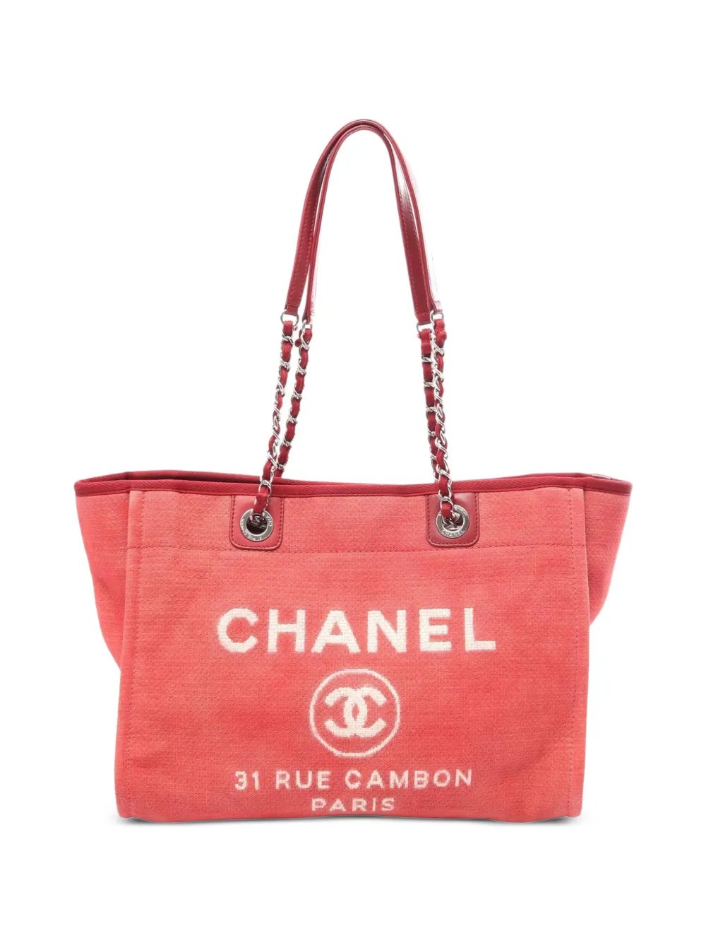 2012 Deauville chain tote bag