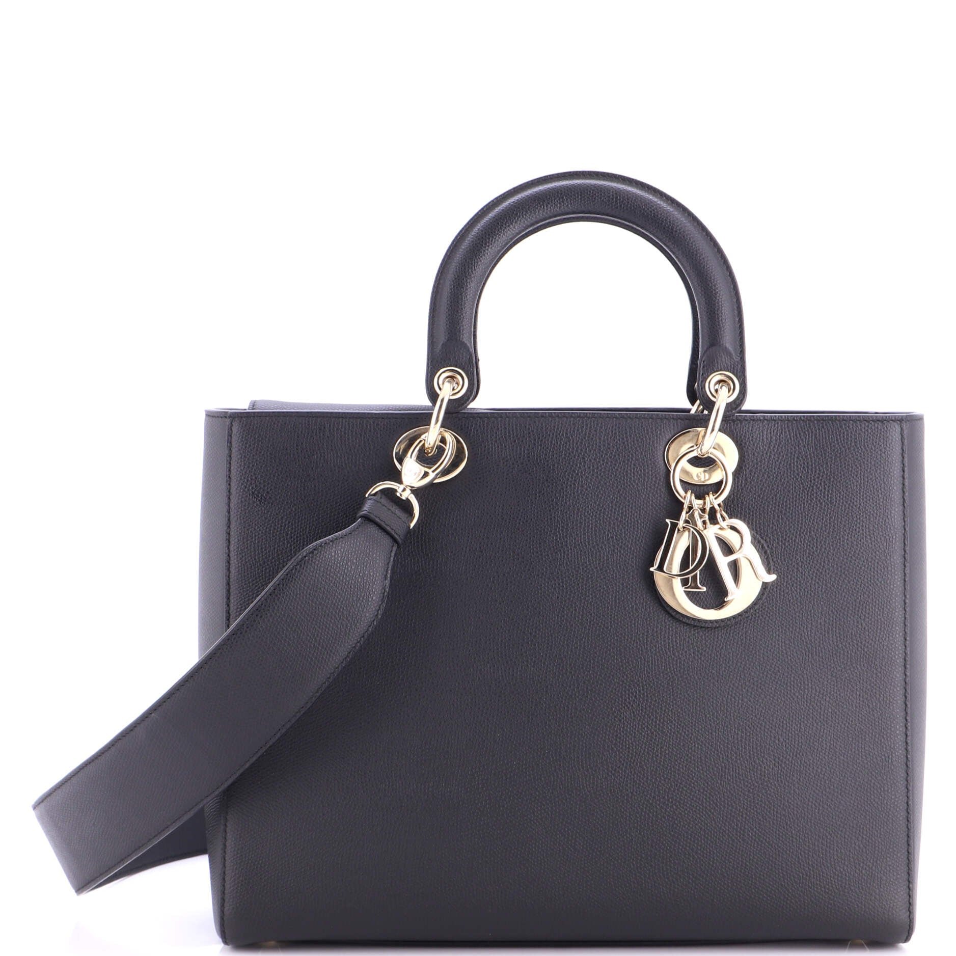 Lady Dior Bag Leather Large