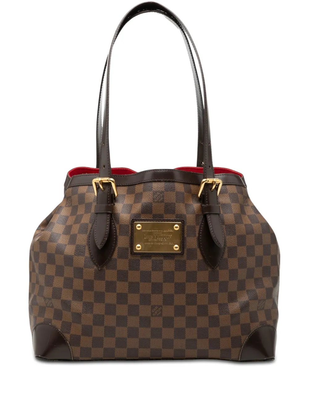 2013 Damier Ebene Hampstead MM tote bag