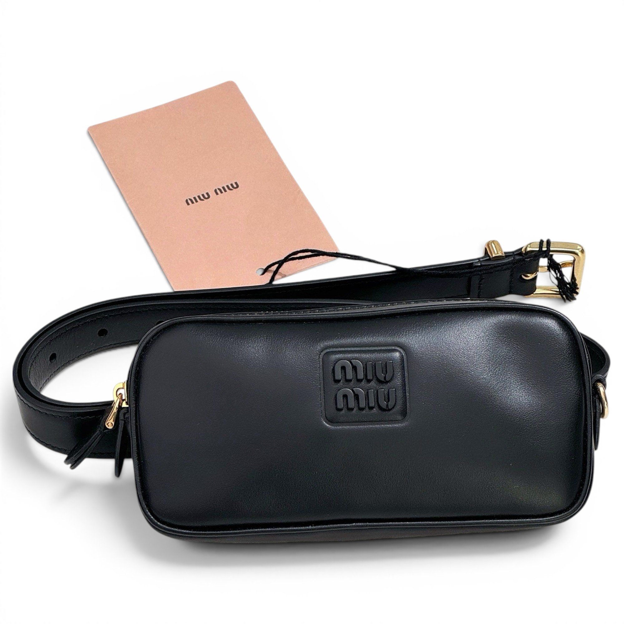 Leather mini bag