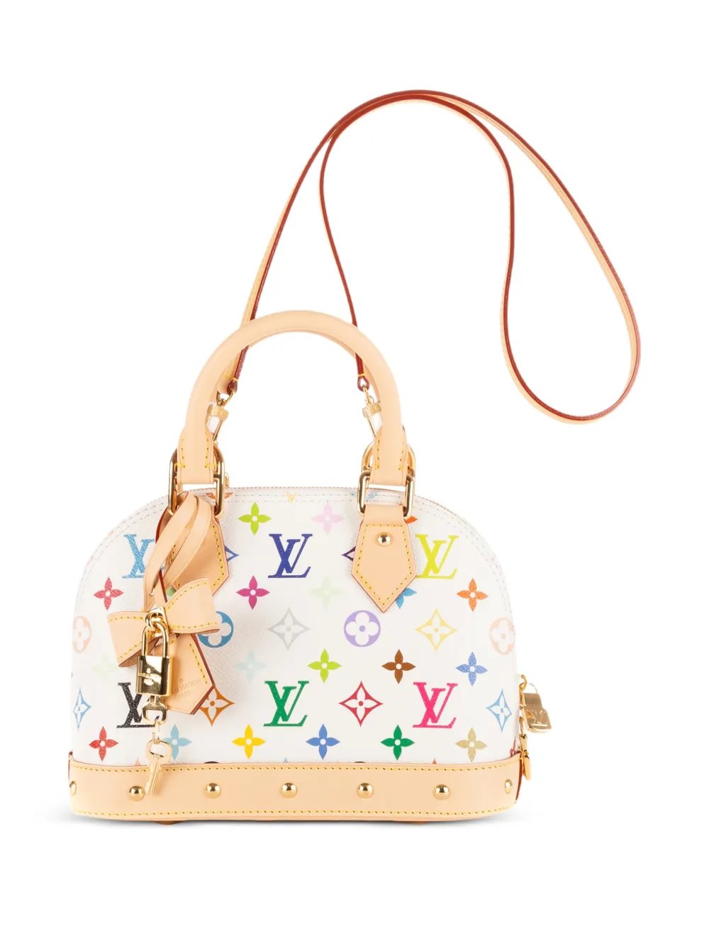 x Takashi Murakami leather tote bag