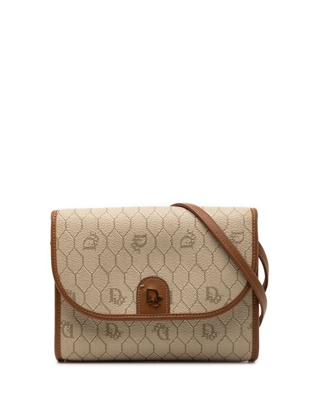 1980-2000 Honeycomb Coated Canvas crossbody bag