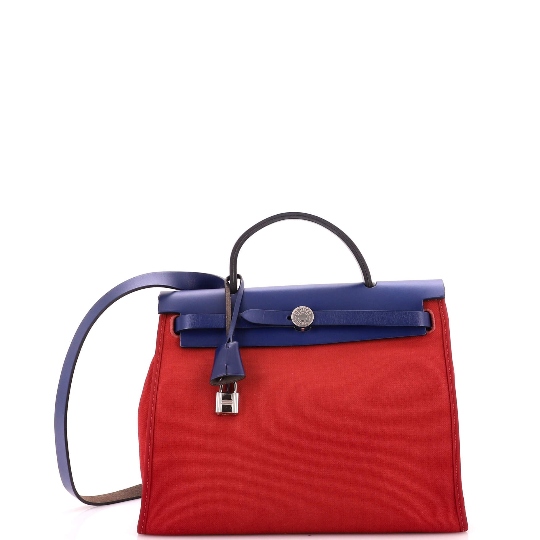 Herbag Zip Leather and Toile 31