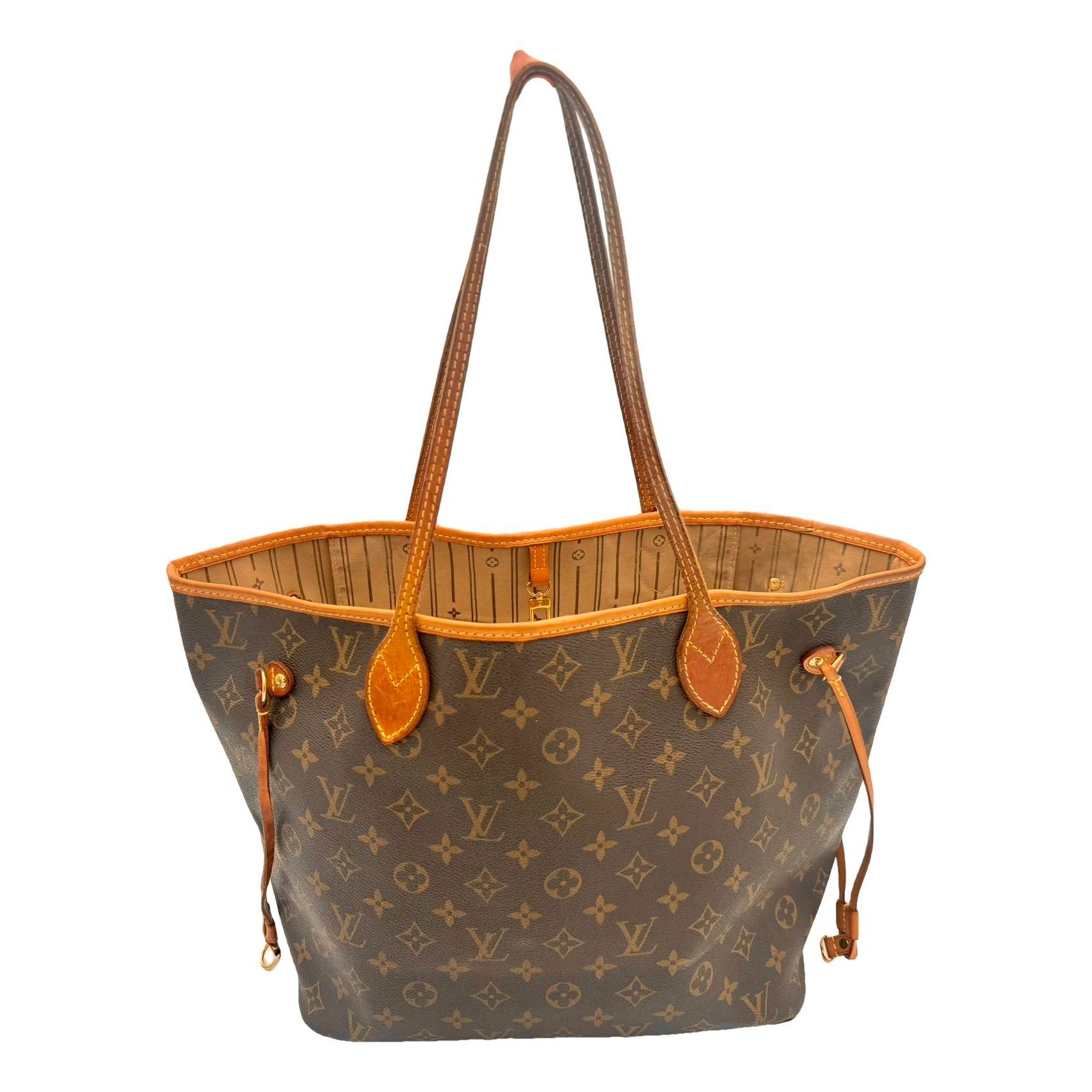 Neverfull leather tote