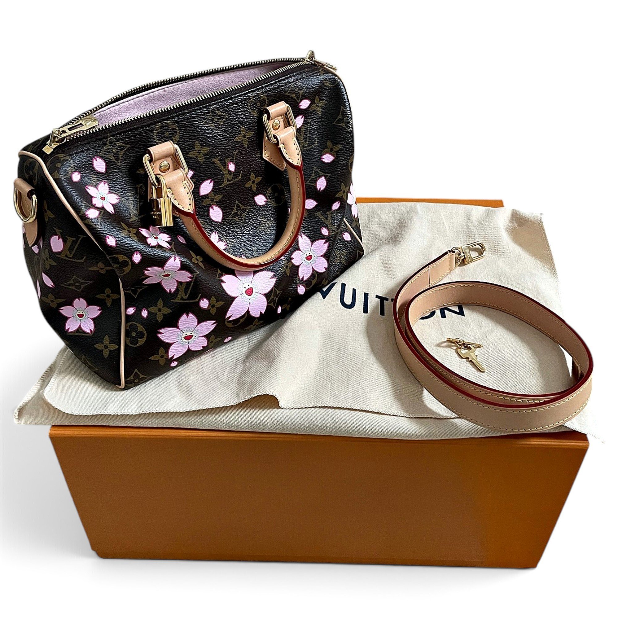 Louis Vuitton Speedy Bandoulière leather handbag