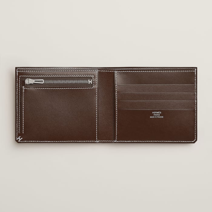 Chocolat H Sellier Compact Wallet