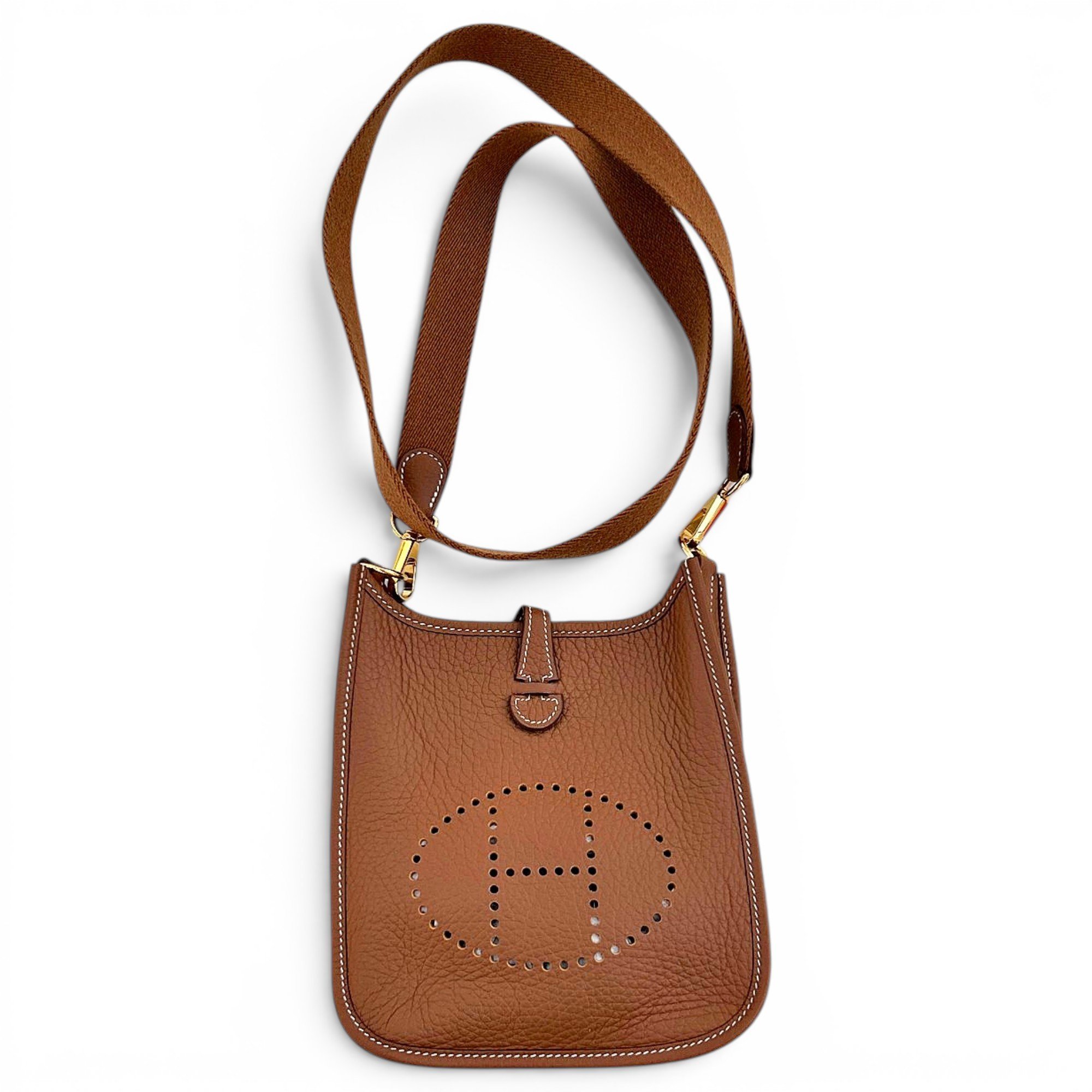 Evelyne leather crossbody bag