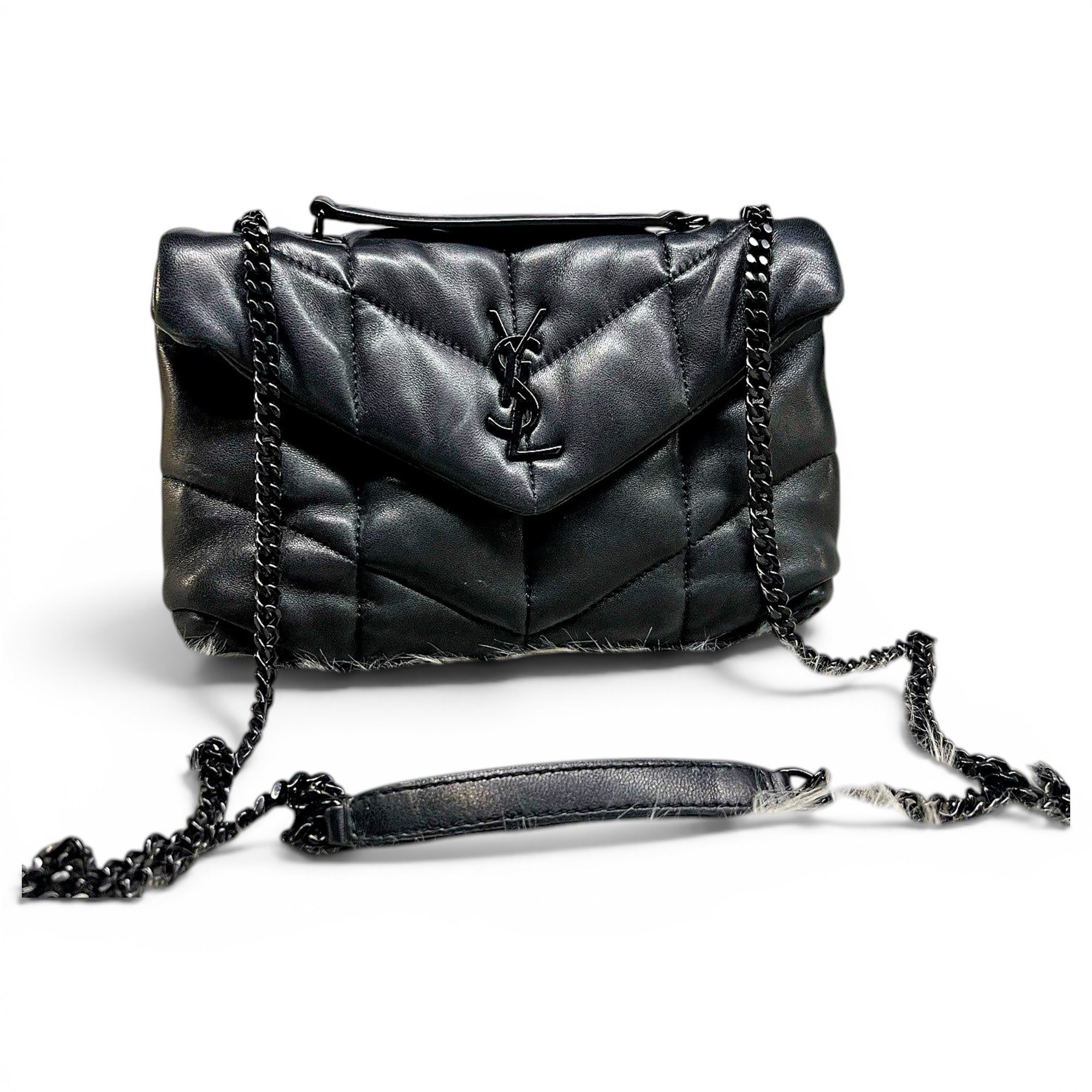 Loulou Puffer leather handbag