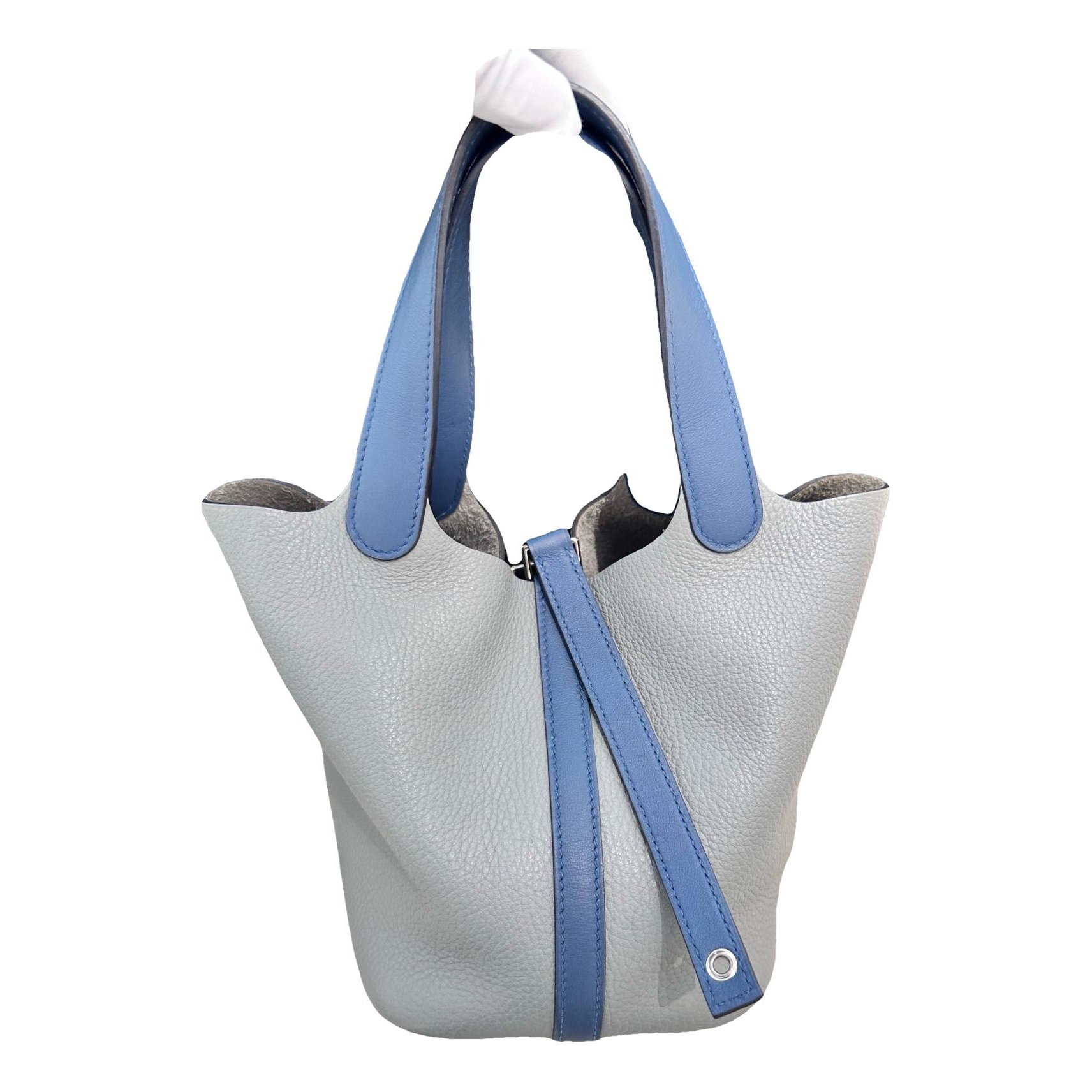 Picotin leather handbag