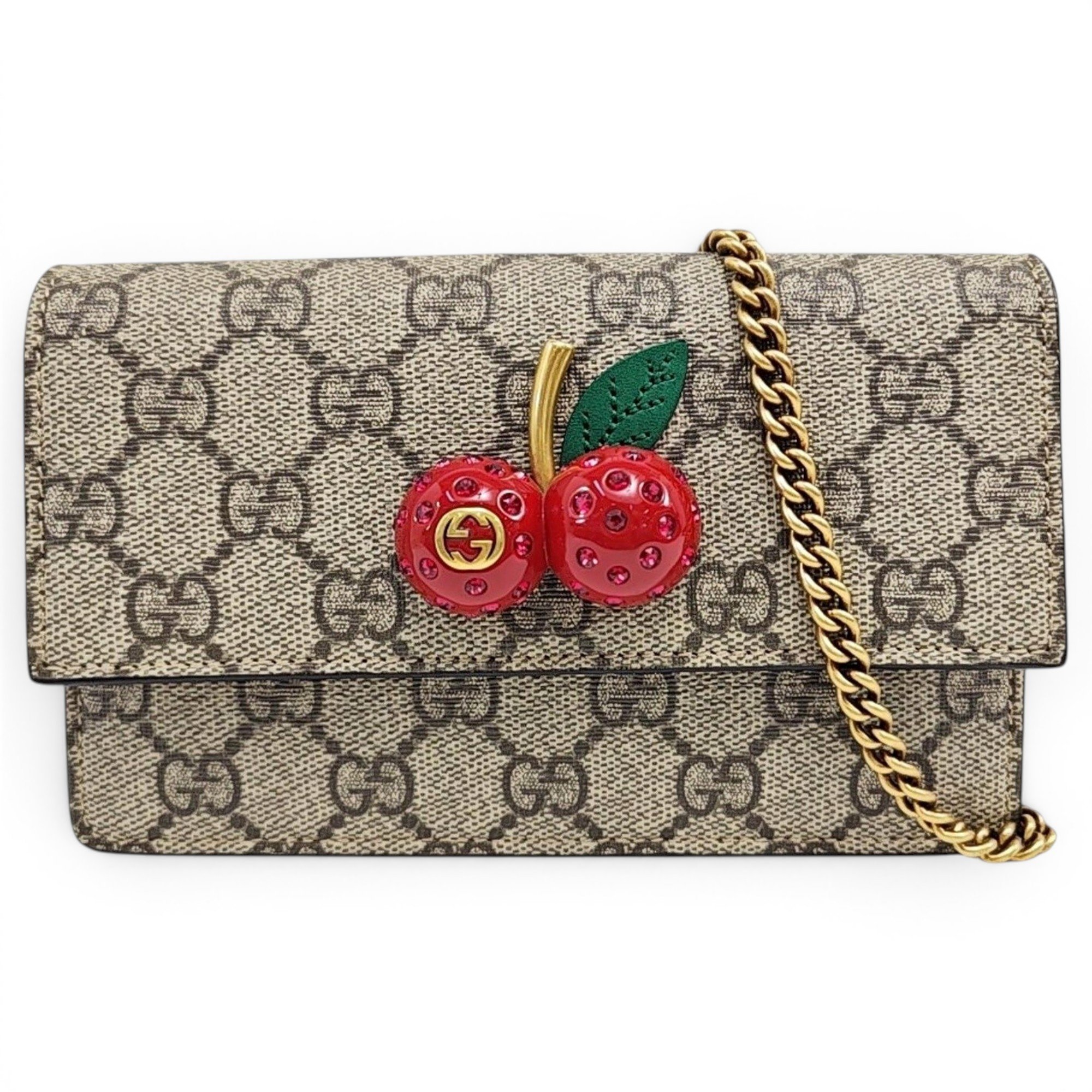 Ophidia GG Supreme leather handbag