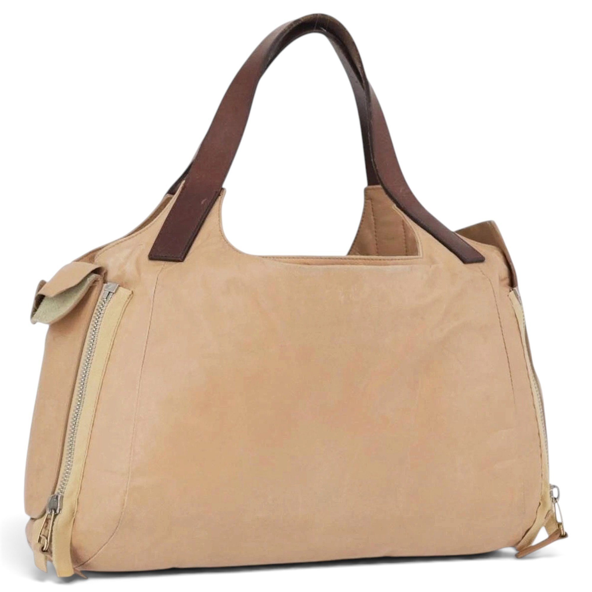 Leather handbag