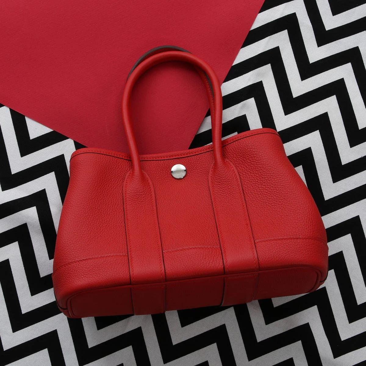 Garden Party leather tote