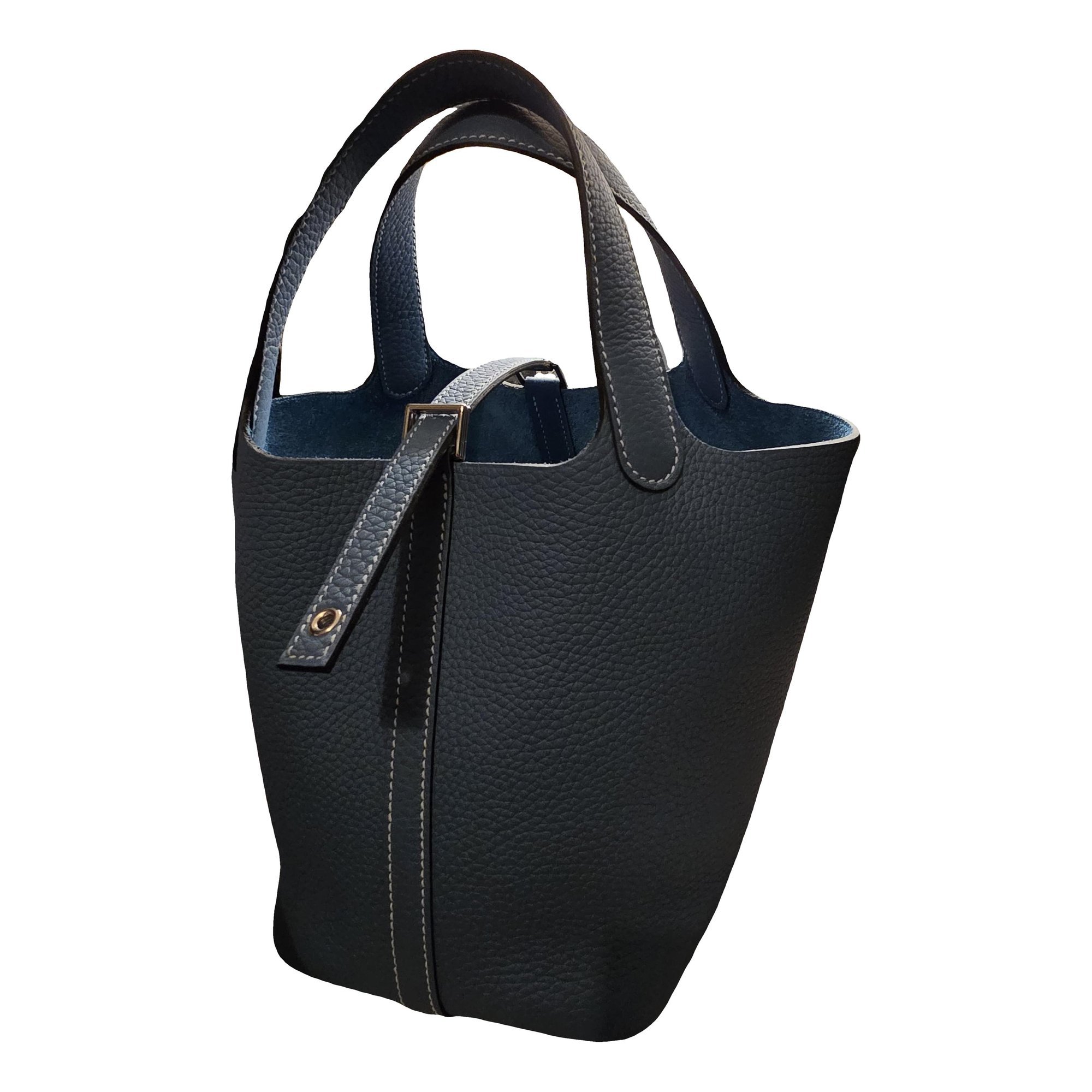 Picotin leather handbag