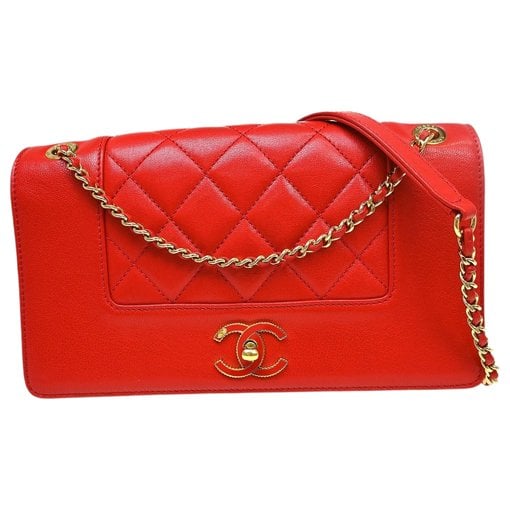 Mademoiselle leather handbag