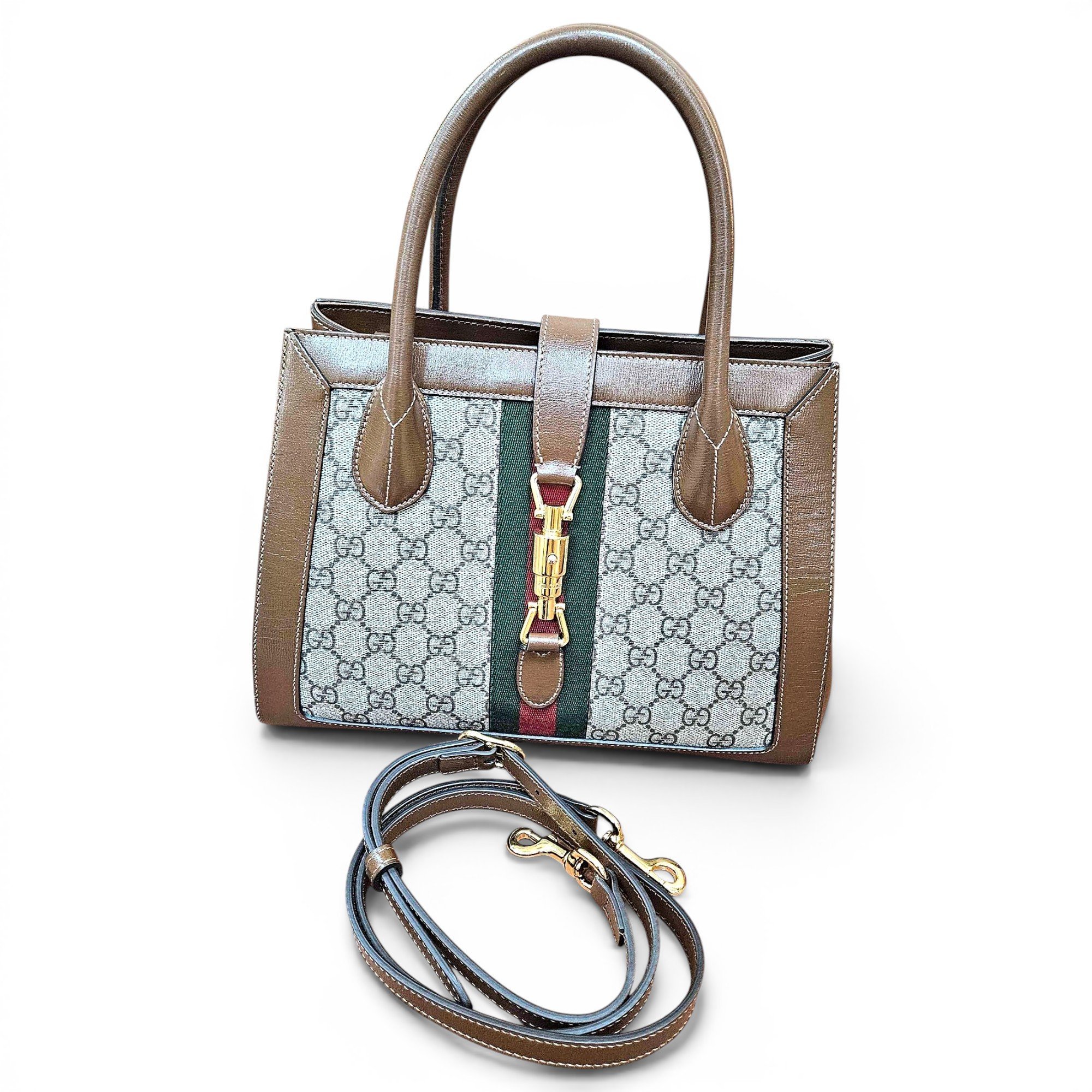 Leather handbag