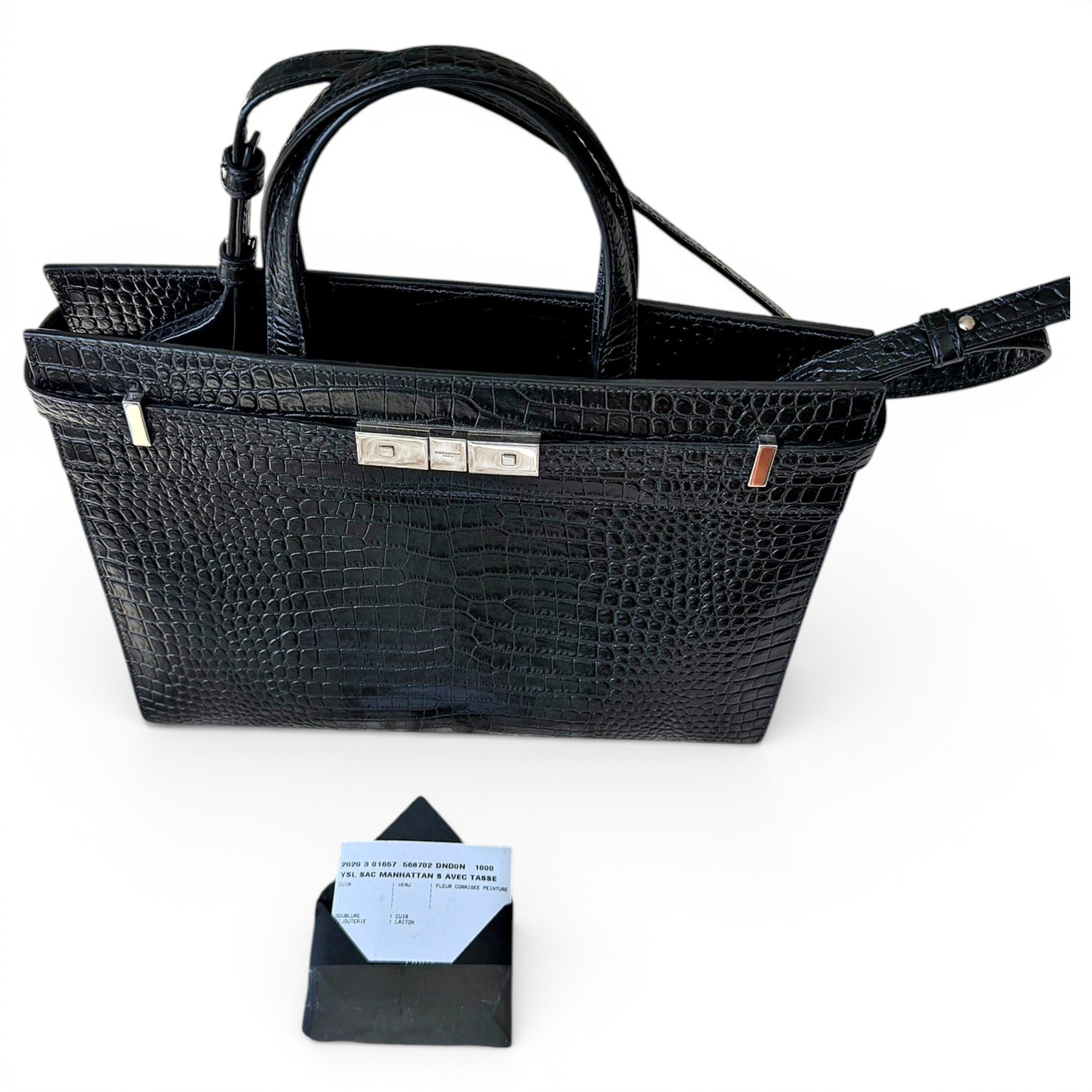 Saint Laurent Manhattan leather handbag