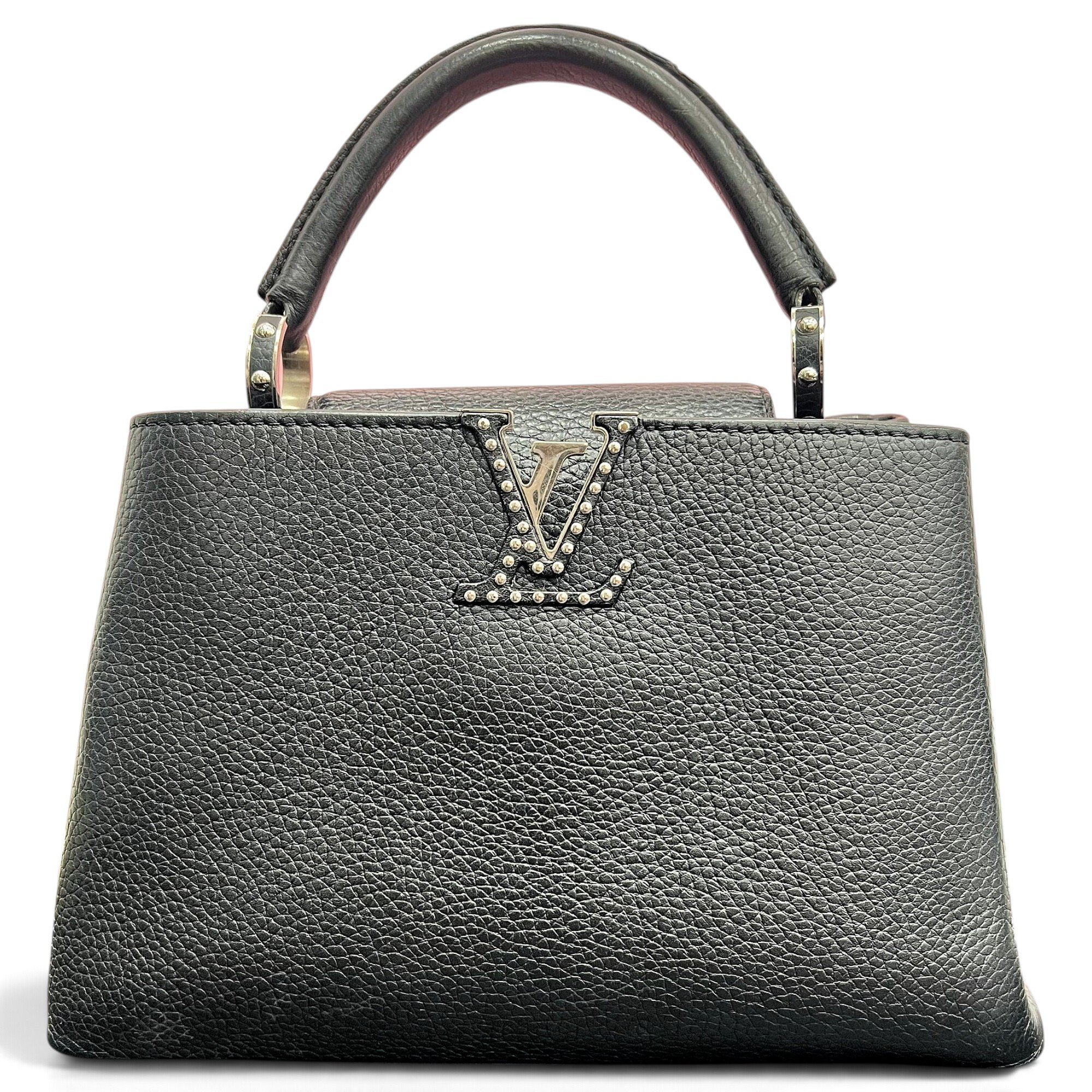 Capucines leather handbag